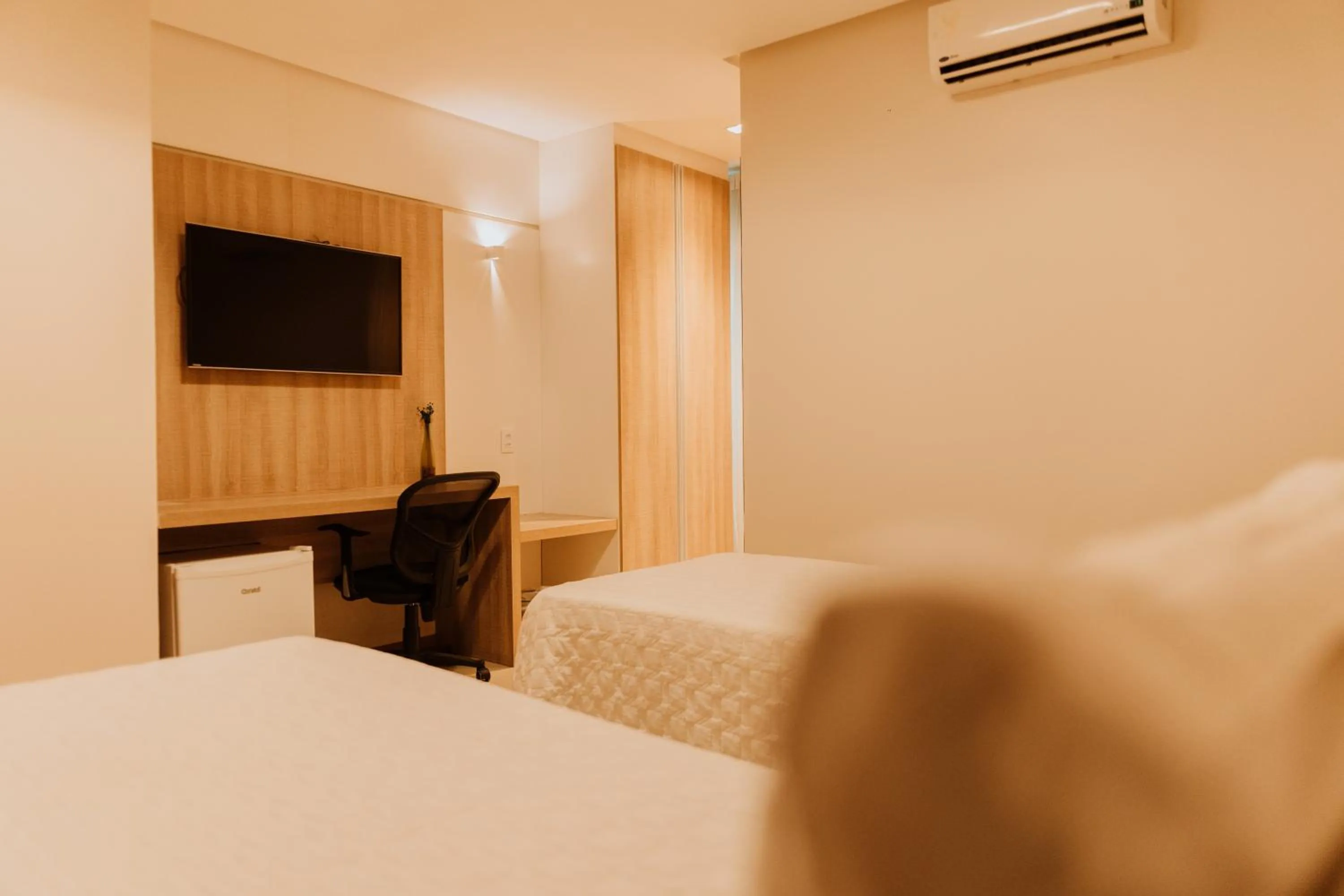 TV and multimedia, Bed in Hotel do Sertão