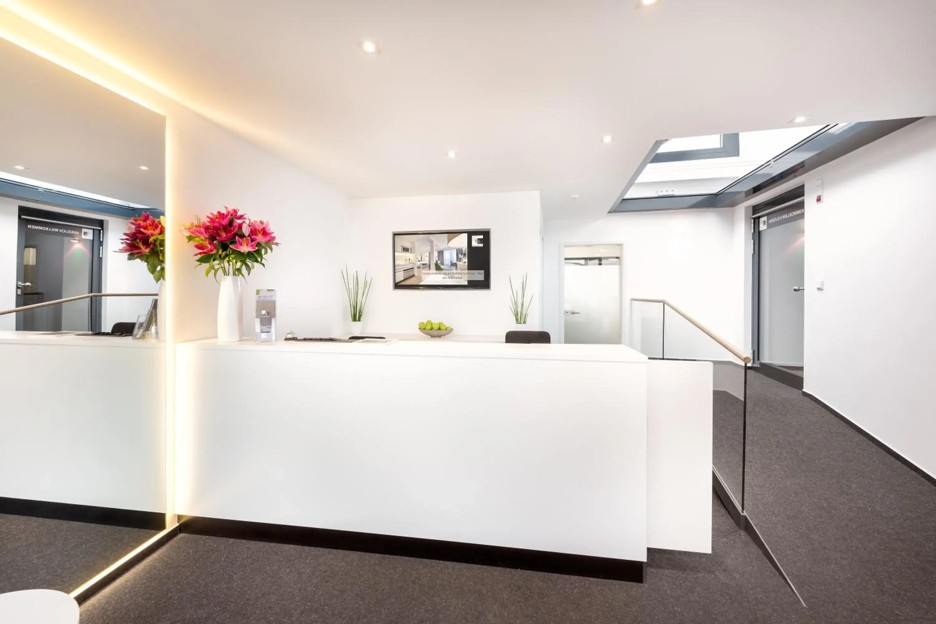 Lobby or reception in Bergmann Boardinghouse Osnabrück Lobby or reception in Bergmann Boardinghouse Osnabrück