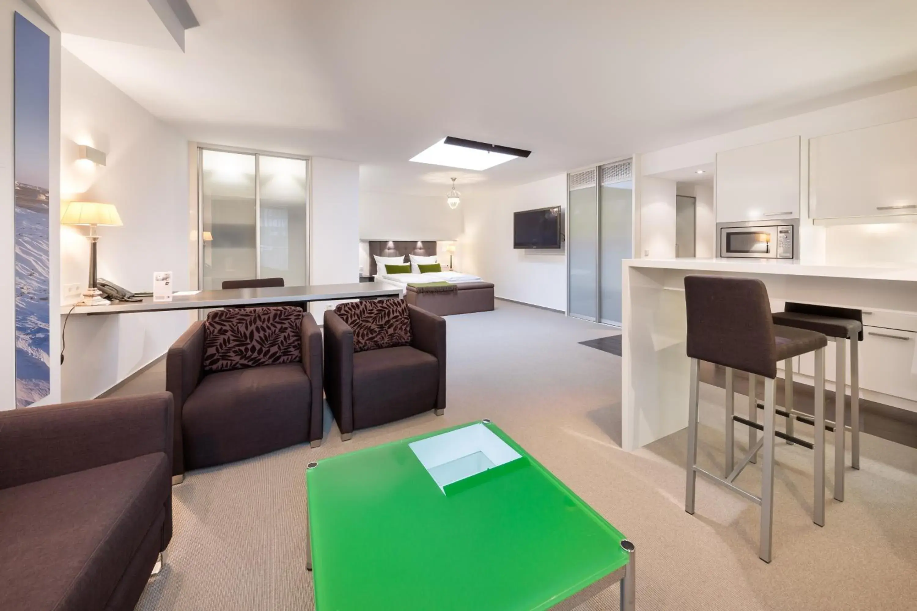 Photo of the whole room in Bergmann Boardinghouse Osnabrück Photo of the whole room in Bergmann Boardinghouse Osnabrück