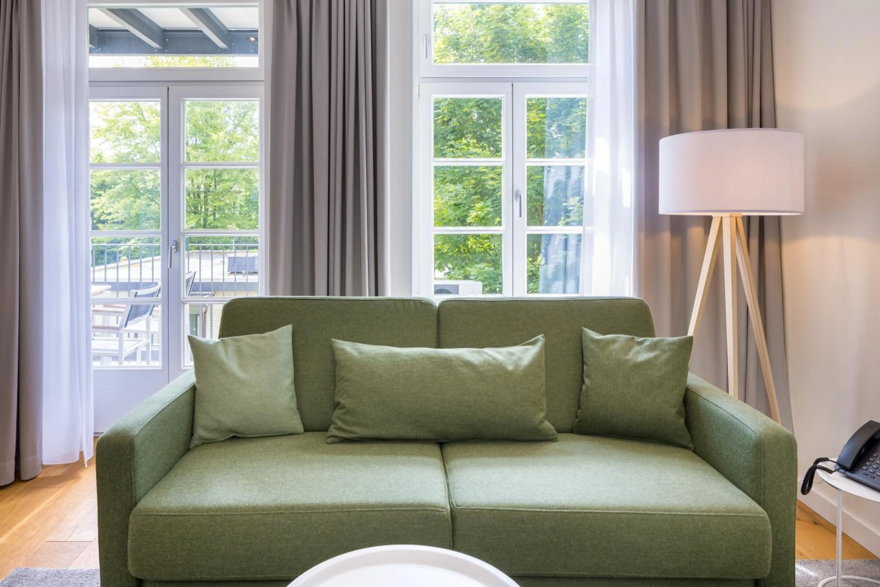 Living room in Bergmann Boardinghouse Osnabrück