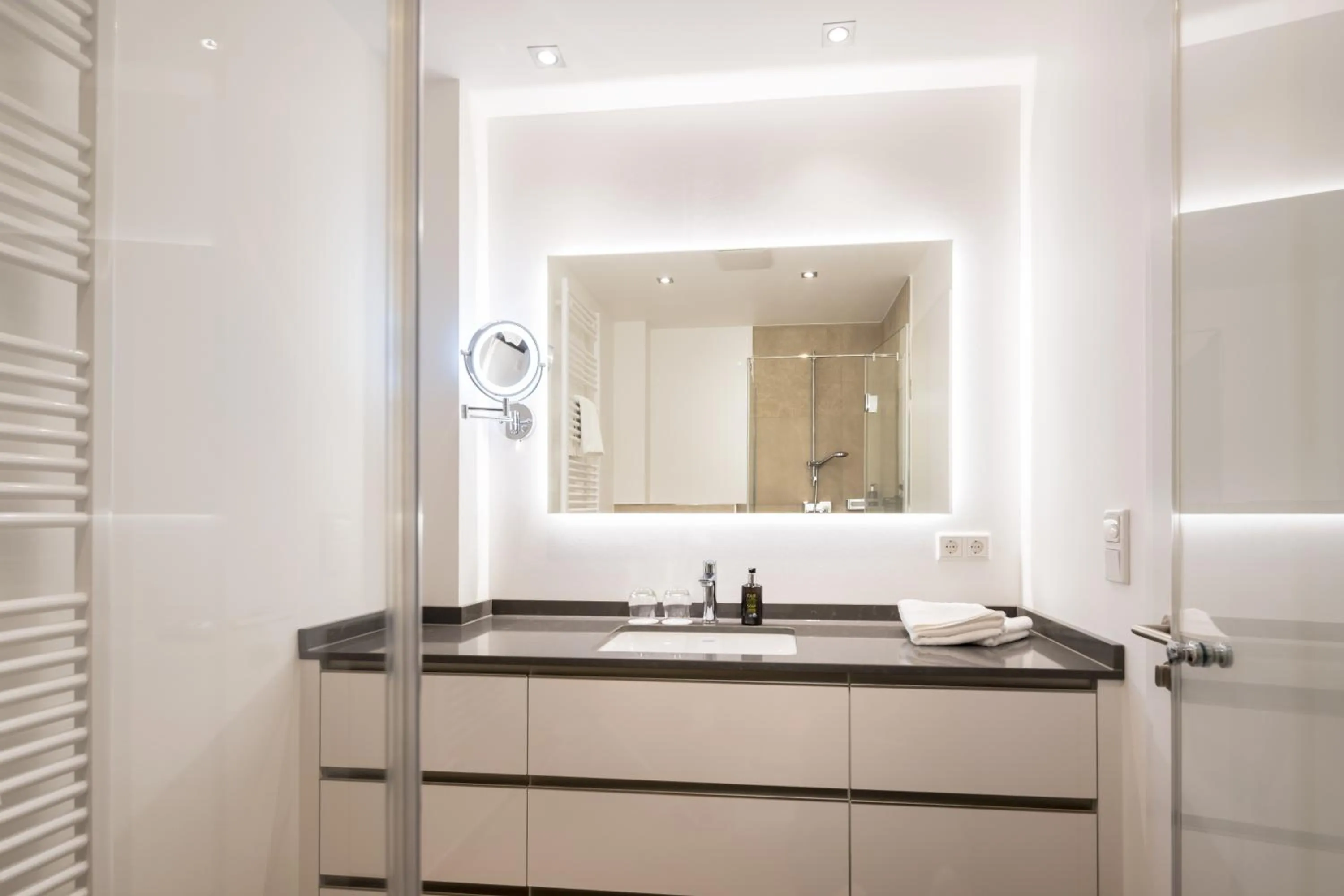 Bathroom in Bergmann Boardinghouse Osnabrück