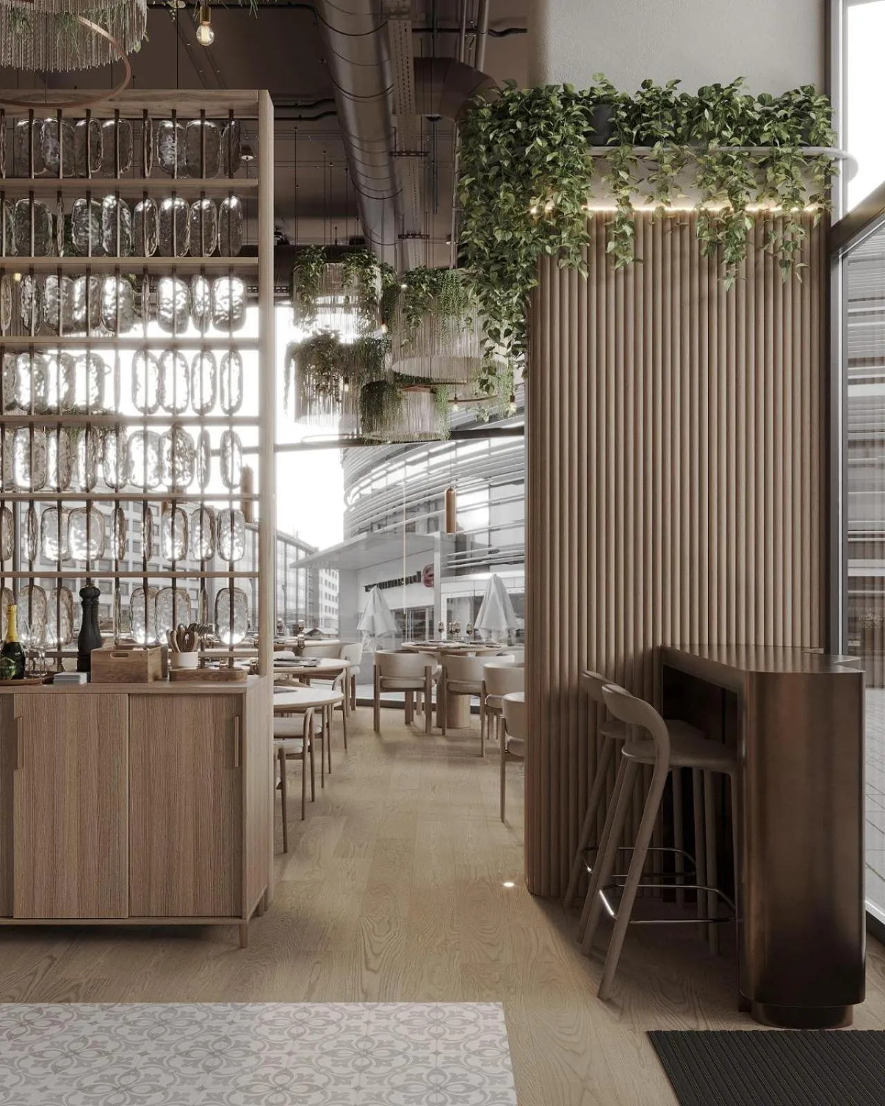 Restaurant/places to eat in Bergmann Boardinghouse Osnabrück