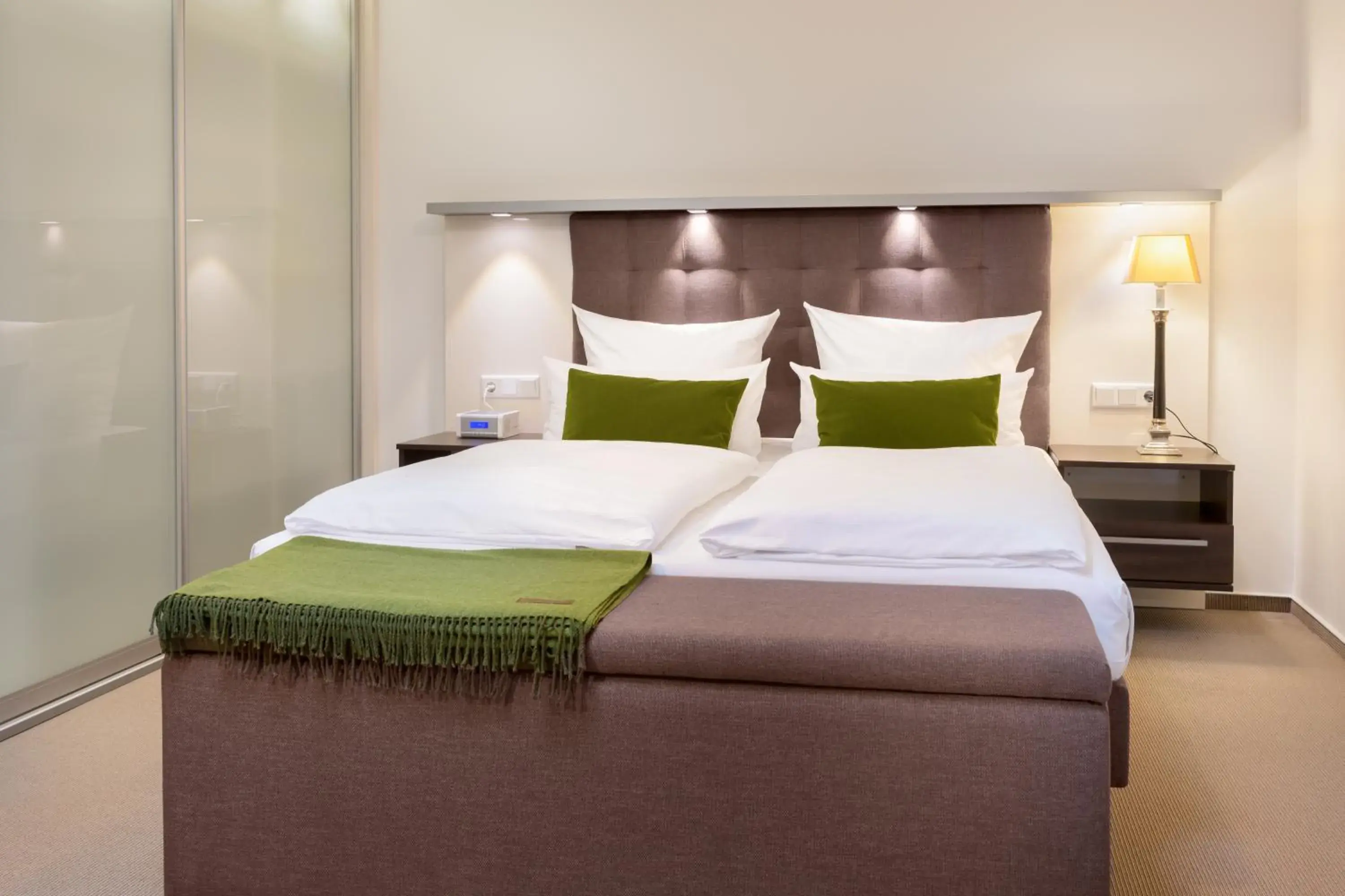 Bedroom, Bed in Bergmann Boardinghouse Osnabrück Bedroom, Bed in Bergmann Boardinghouse Osnabrück