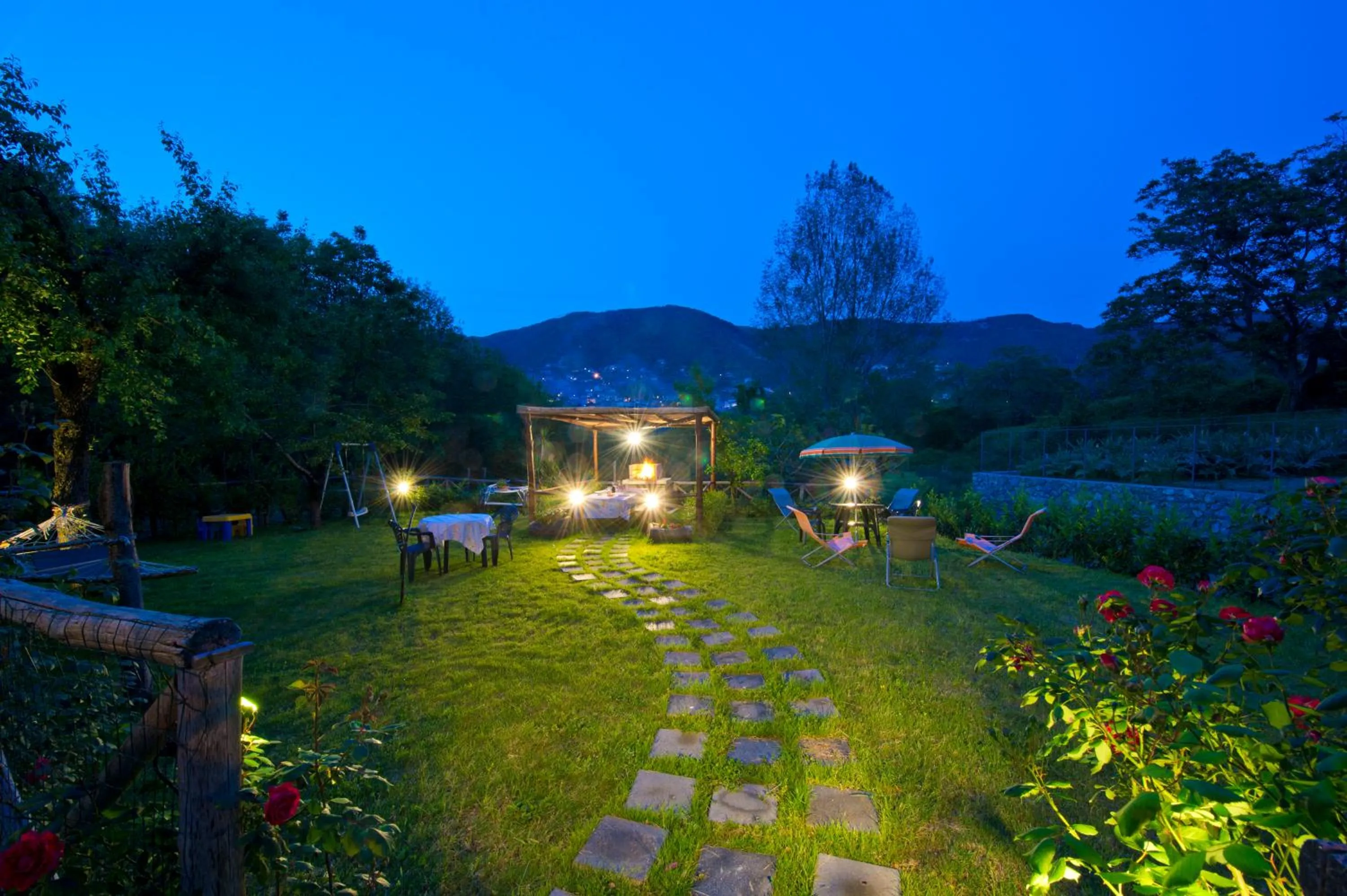 Garden in Haidi House