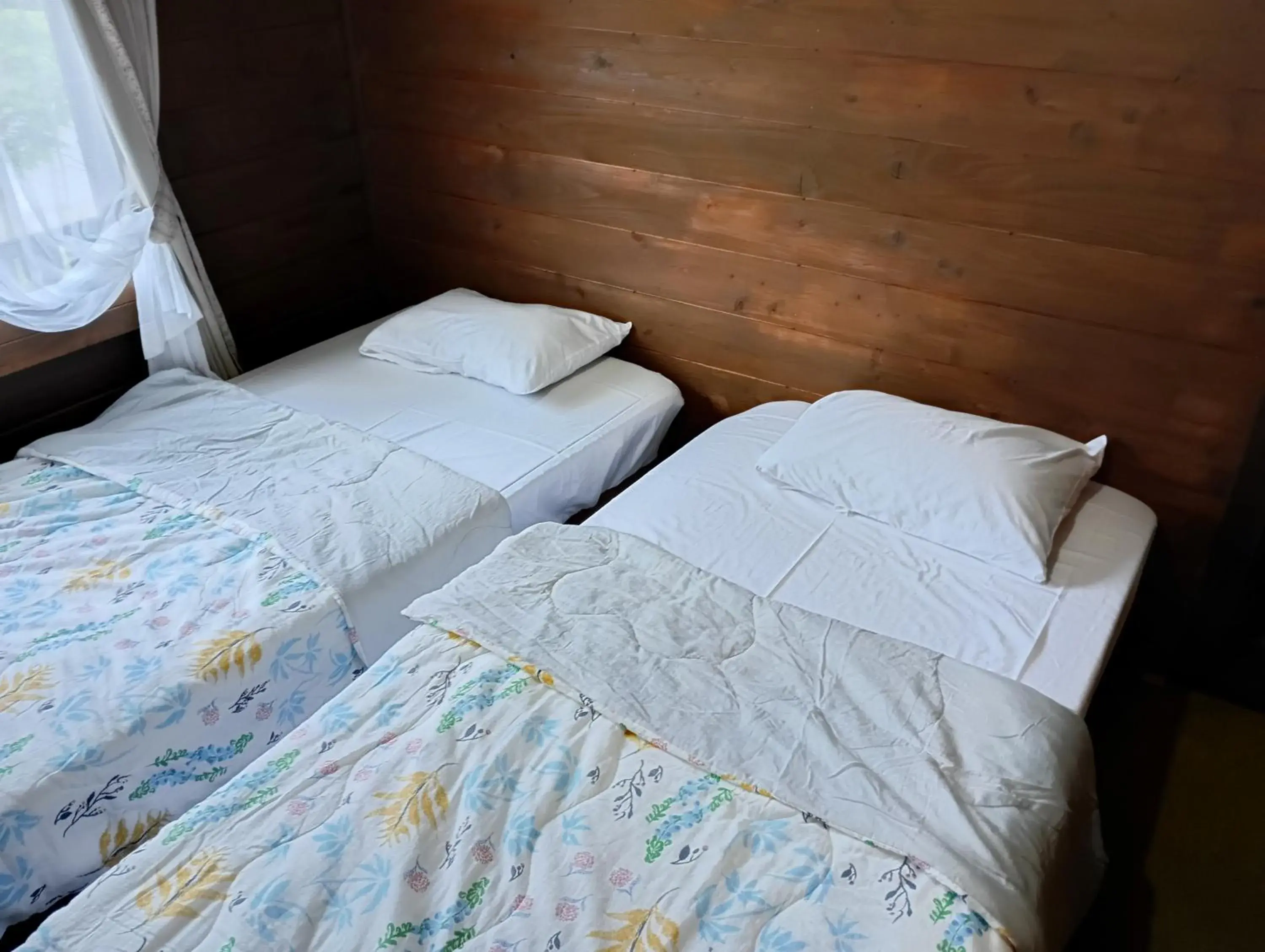 Twin Room with Shared Bathroom in Yamagata Zao Pension Apron Stage Twin Room with Shared Bathroom in Yamagata Zao Pension Apron Stage