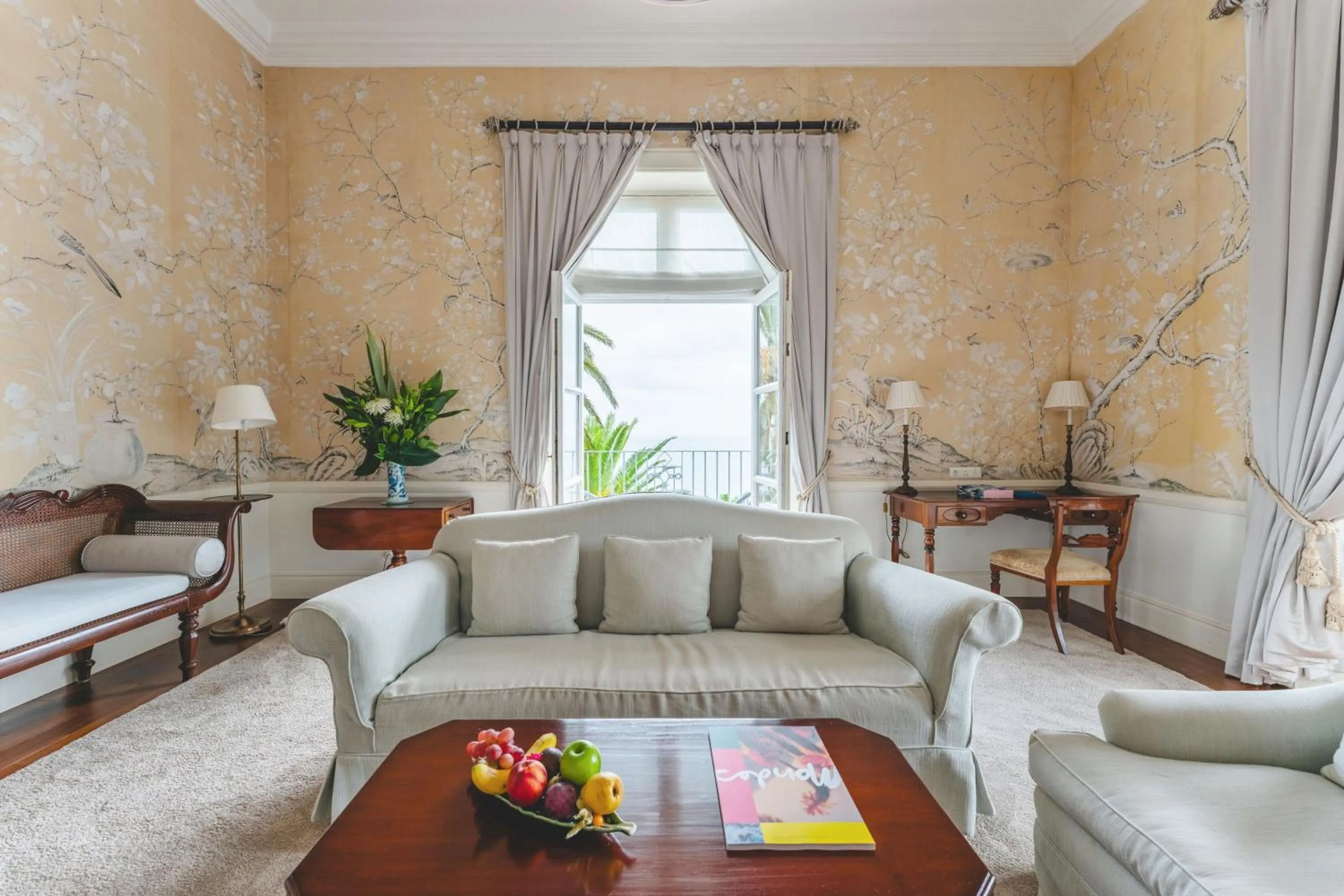 Living room in Reid's Palace, A Belmond Hotel, Madeira