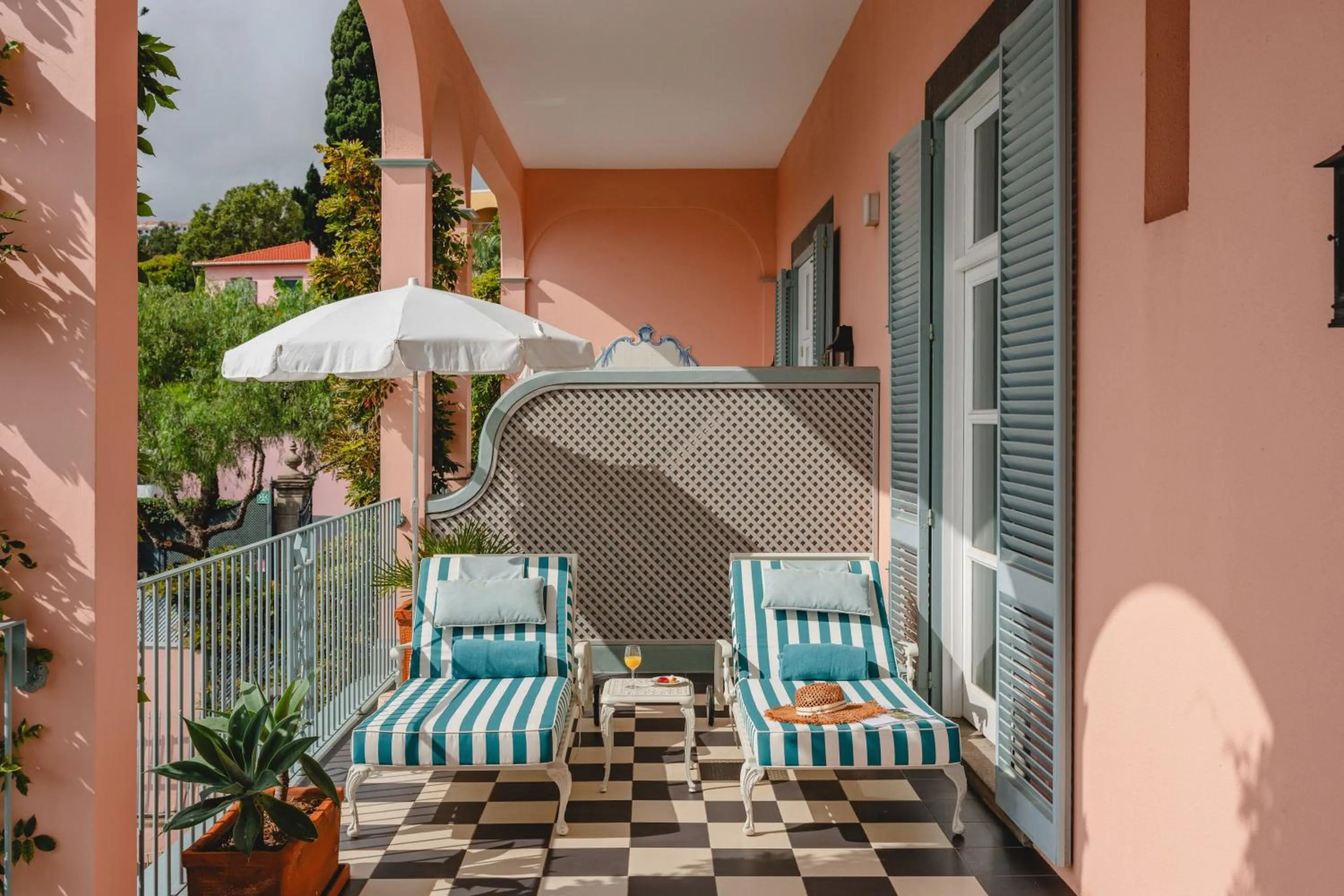 Balcony/Terrace in Reid's Palace, A Belmond Hotel, Madeira