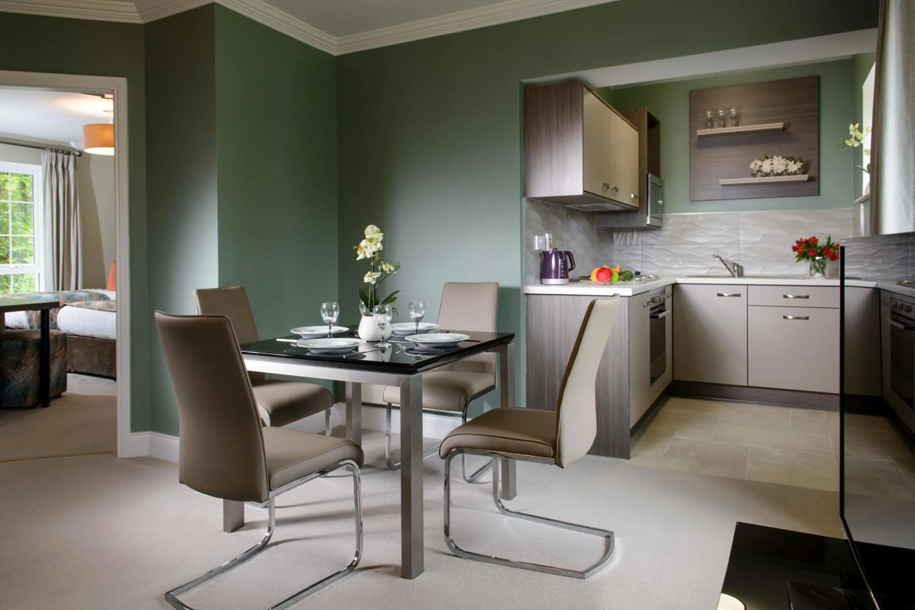 Dining area in The Reserve at Muckross Park