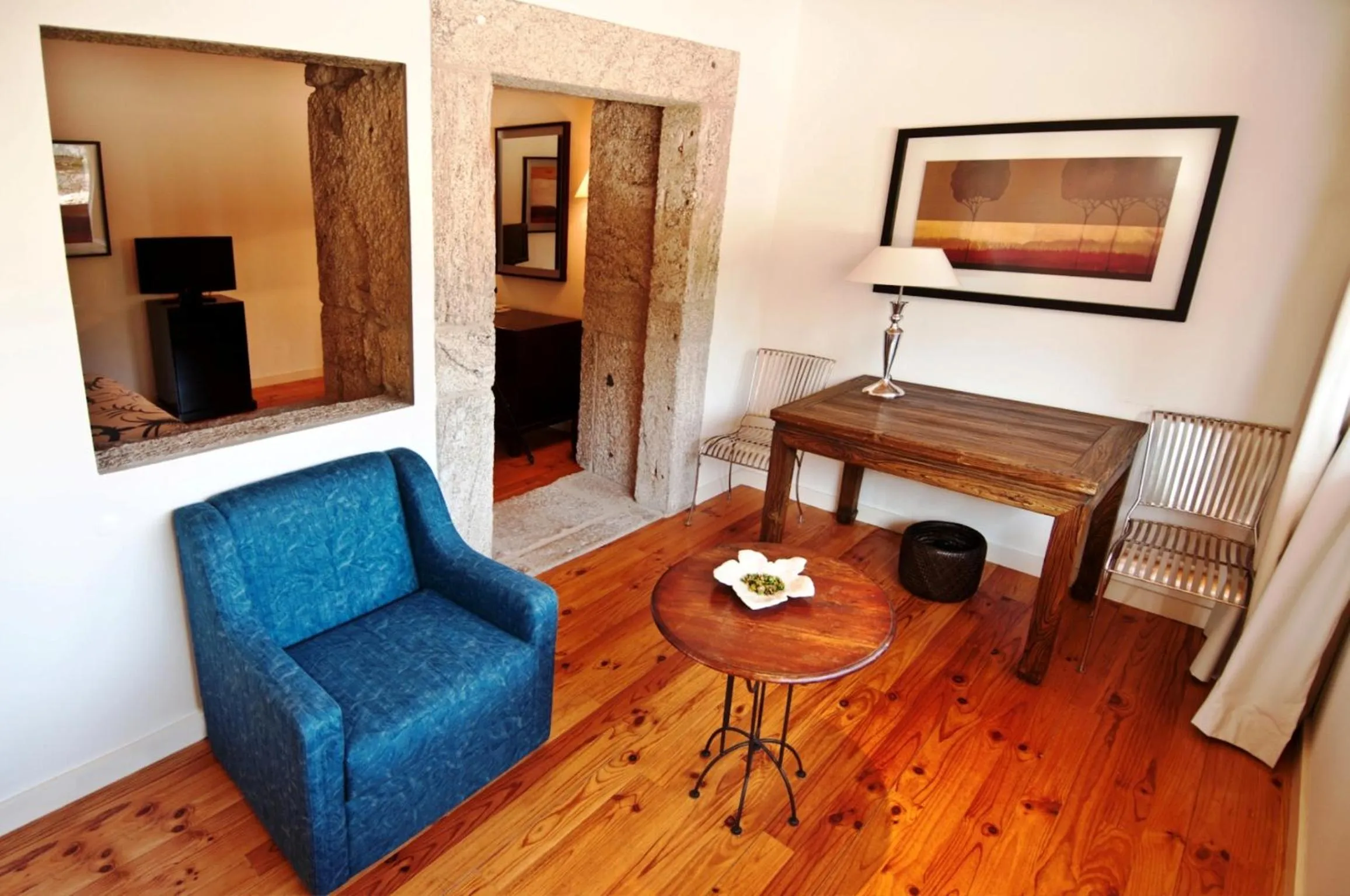 Living room in Hotel Convento dos Capuchos