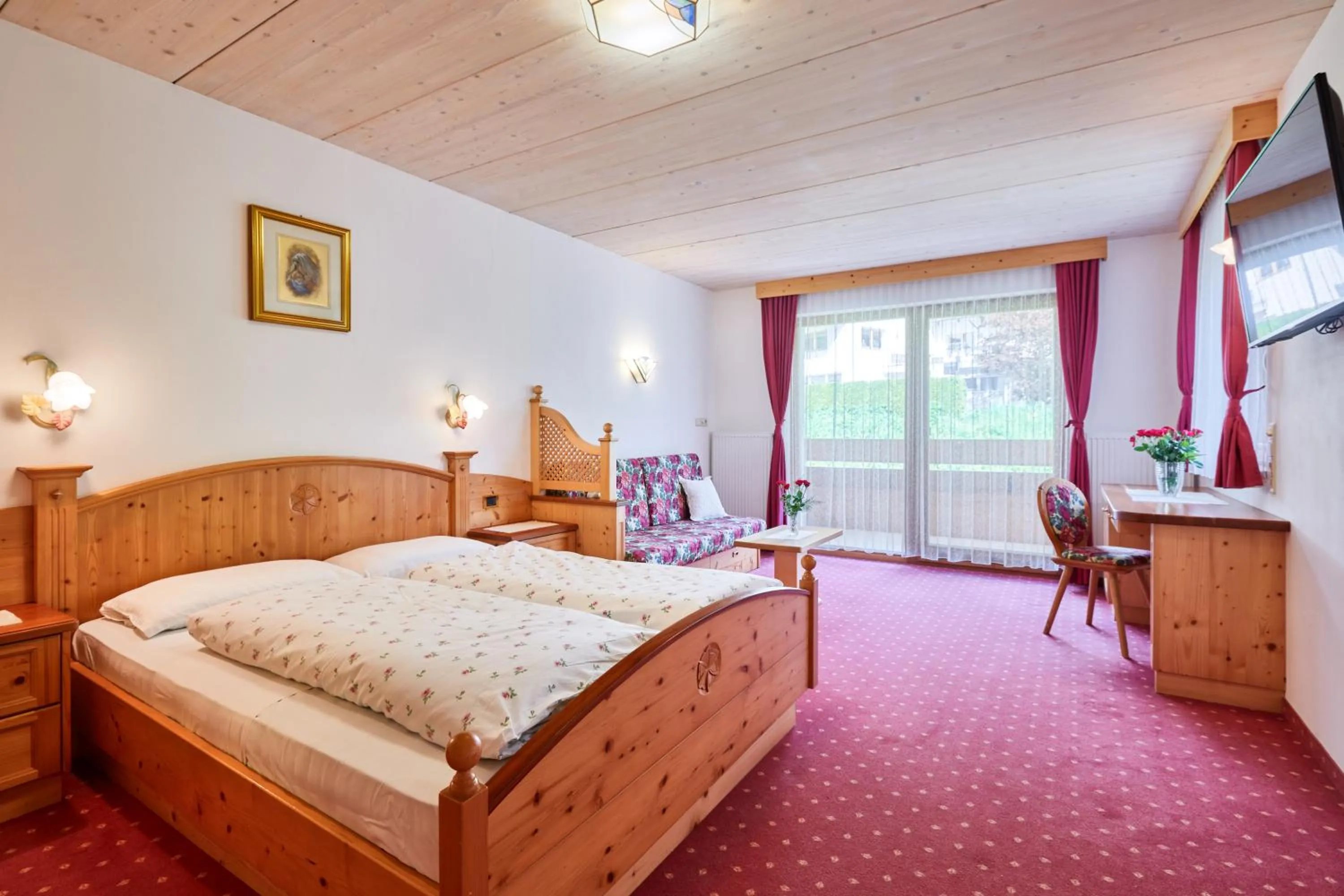 Bed in Alpenhotel Schönwald Superior