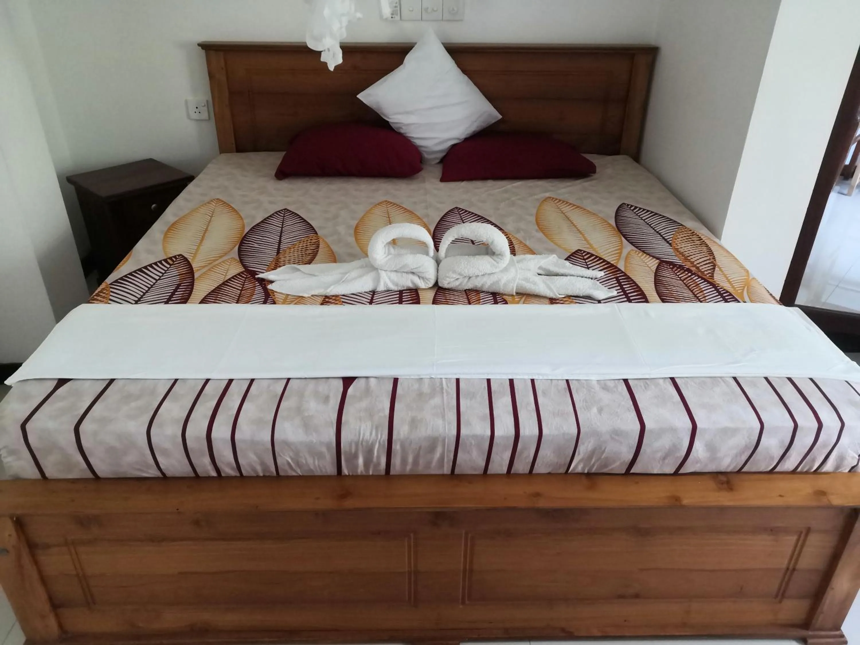 Bed in Villa Kivi