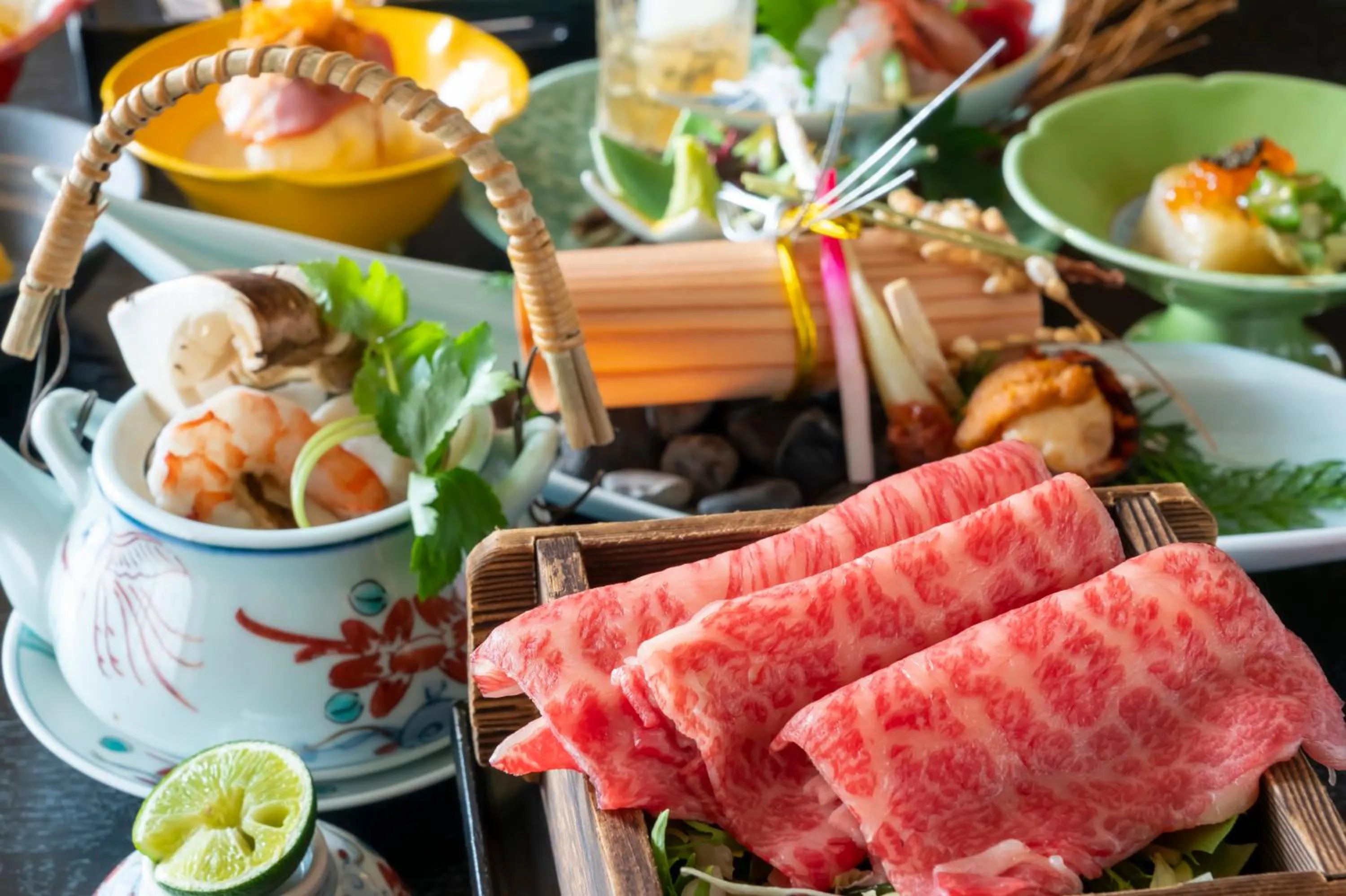 Meals in Kaike Tsuruya