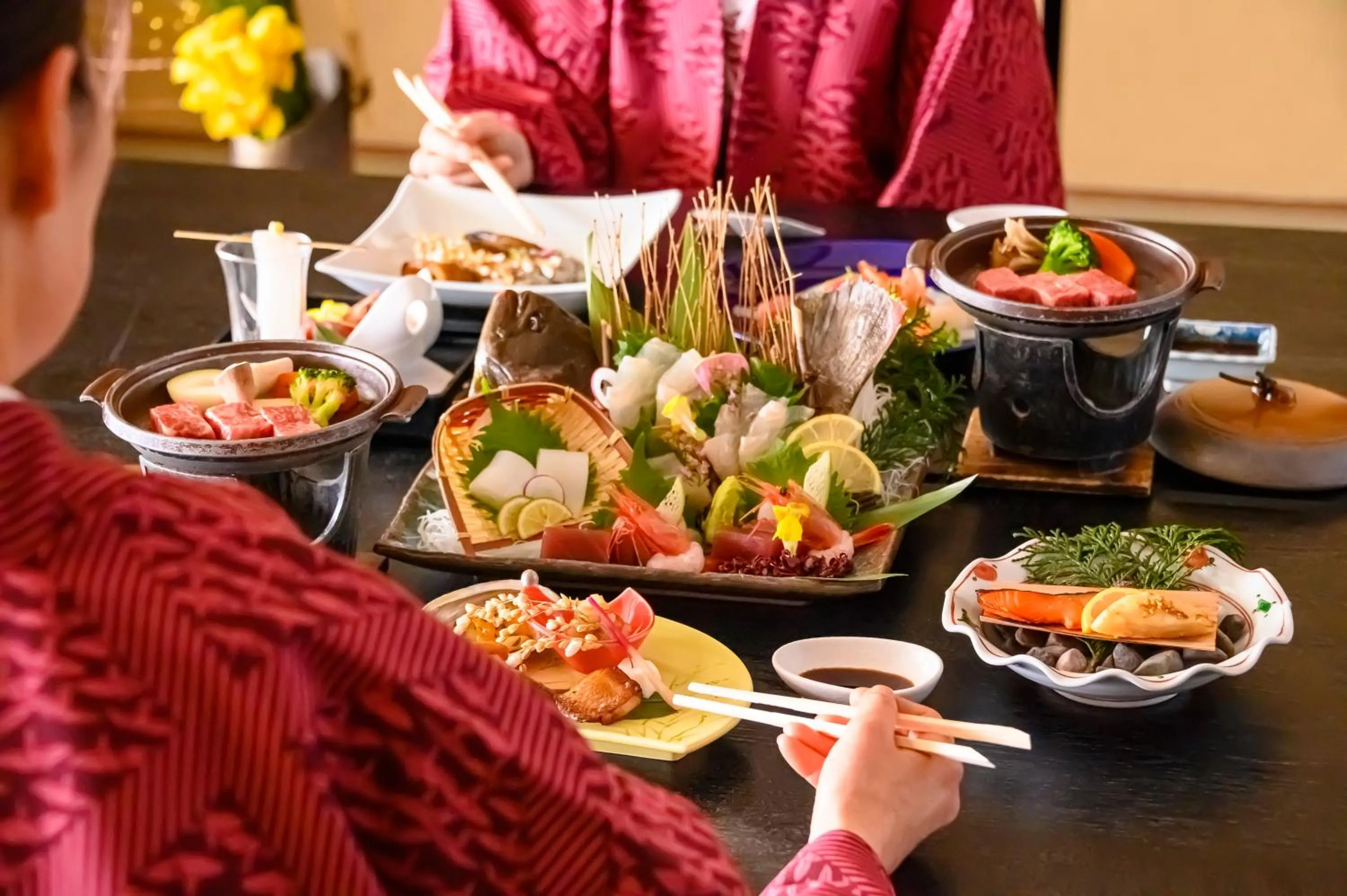 Dinner in Kaike Tsuruya