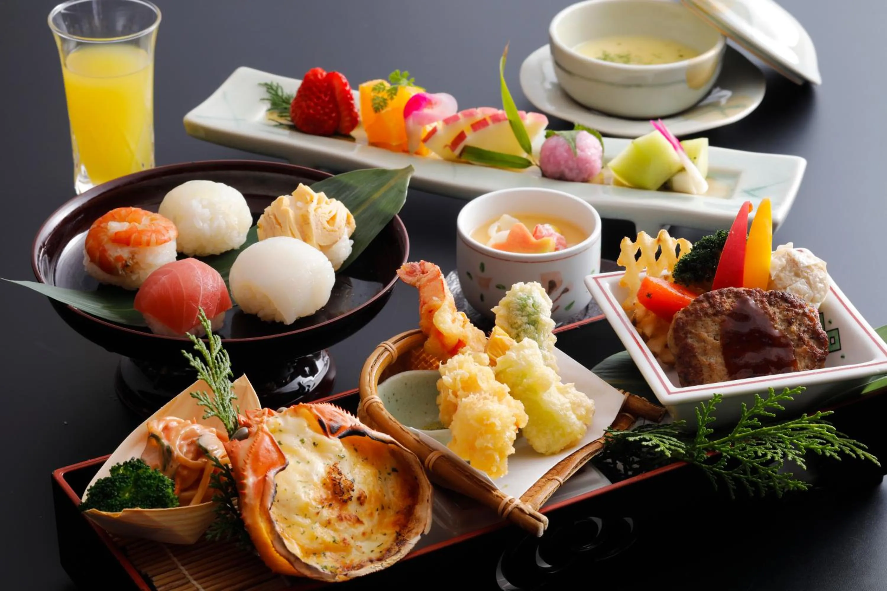 Food and drinks in Kaike Tsuruya