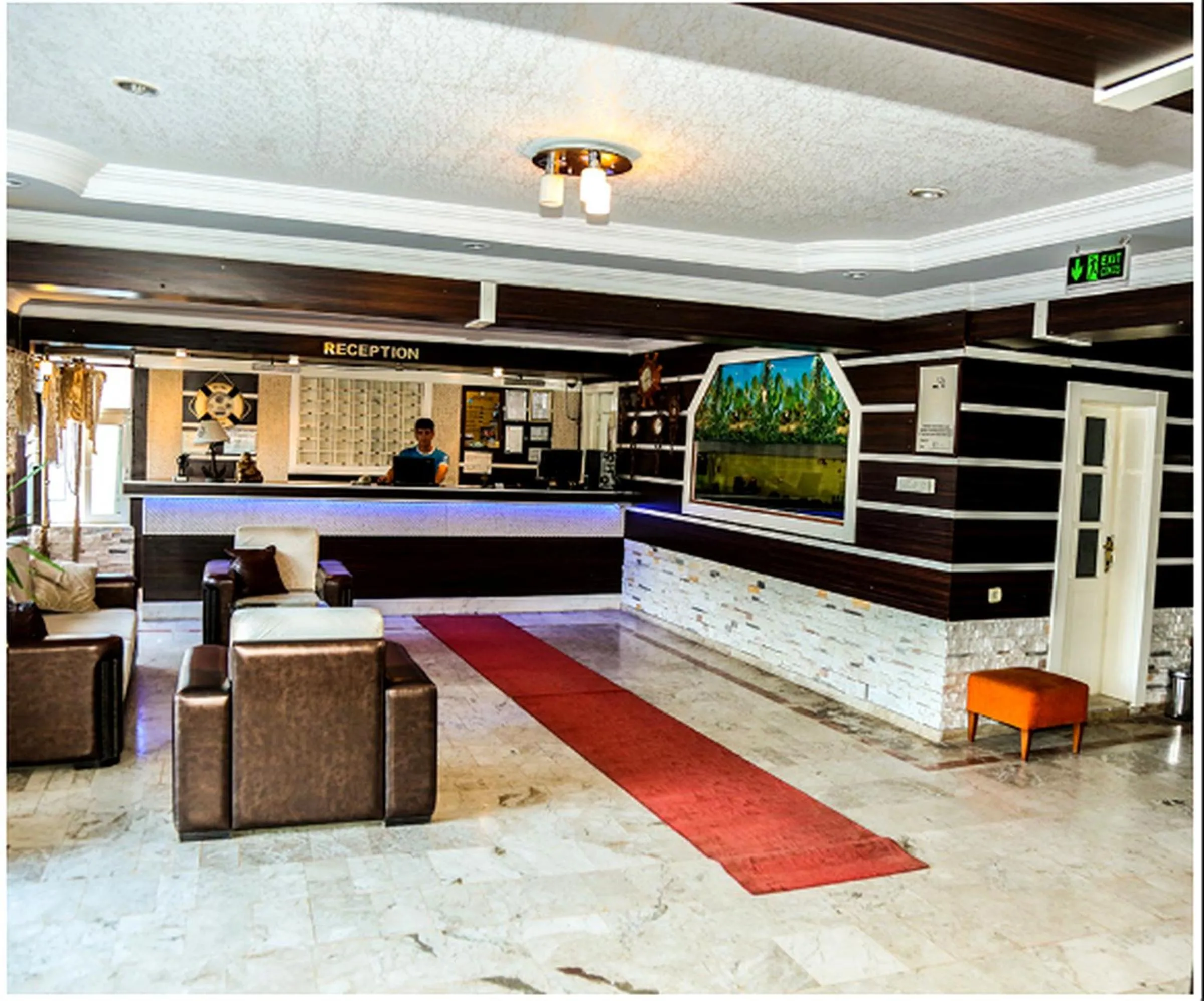 Lobby or reception in More Hotel