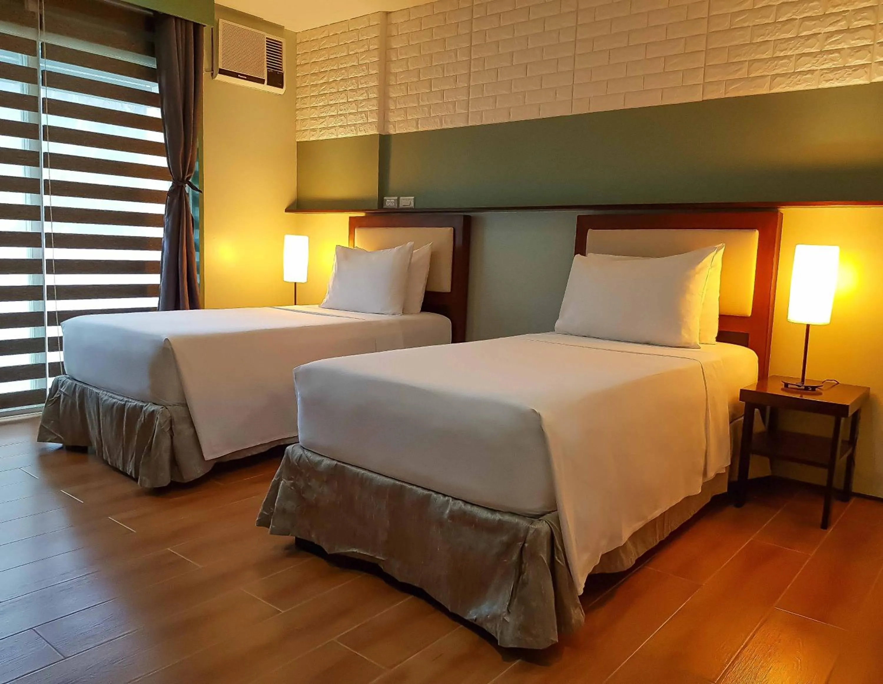 Bed in Sea Cocoon Hotel