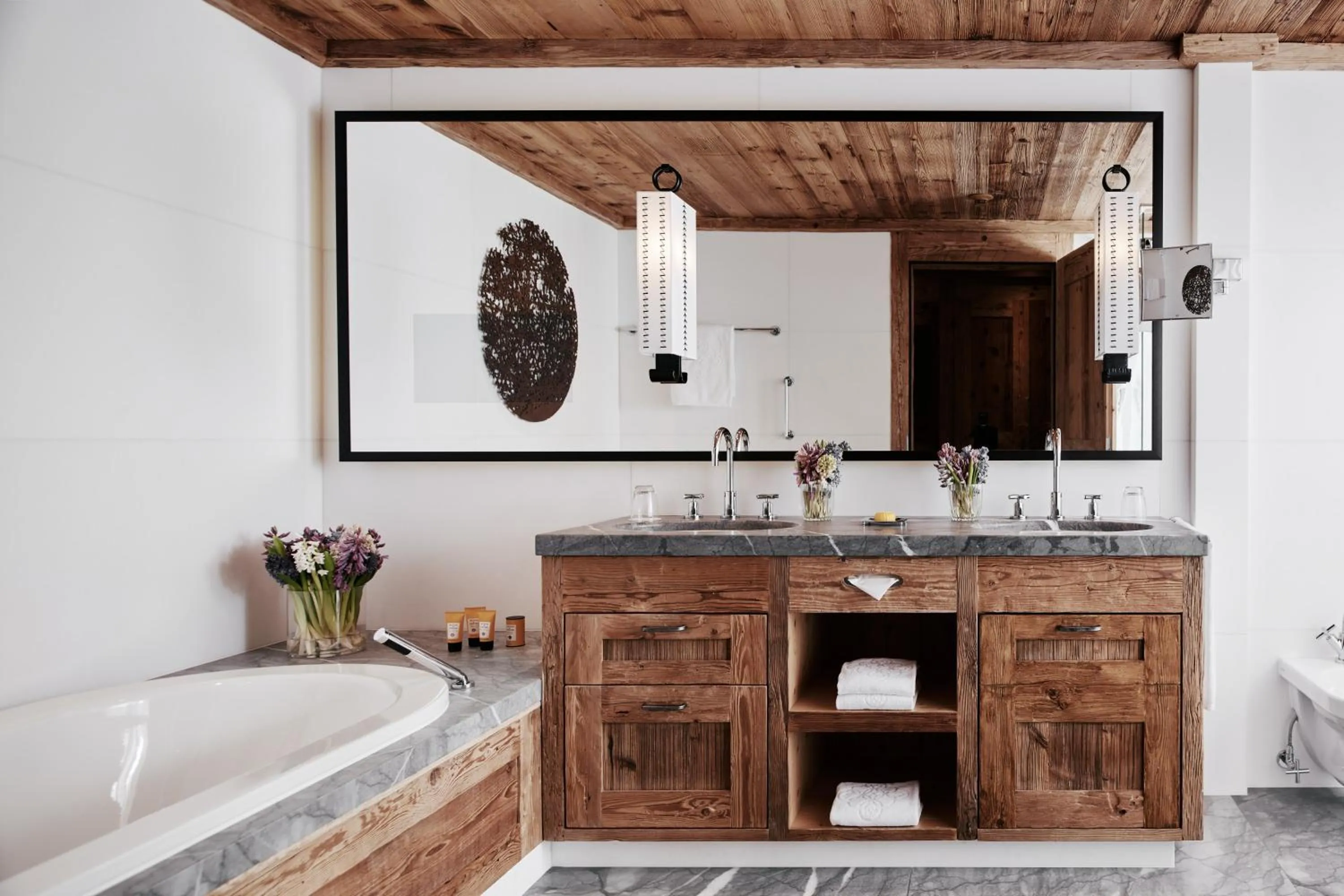 Bathroom in The Alpina Gstaad