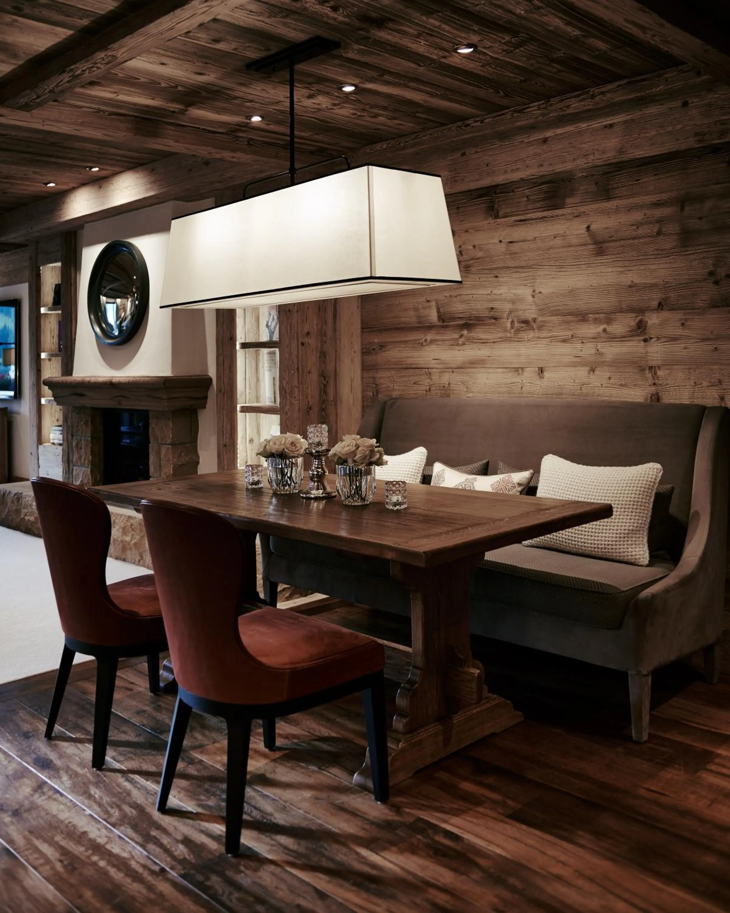 Seating area in The Alpina Gstaad