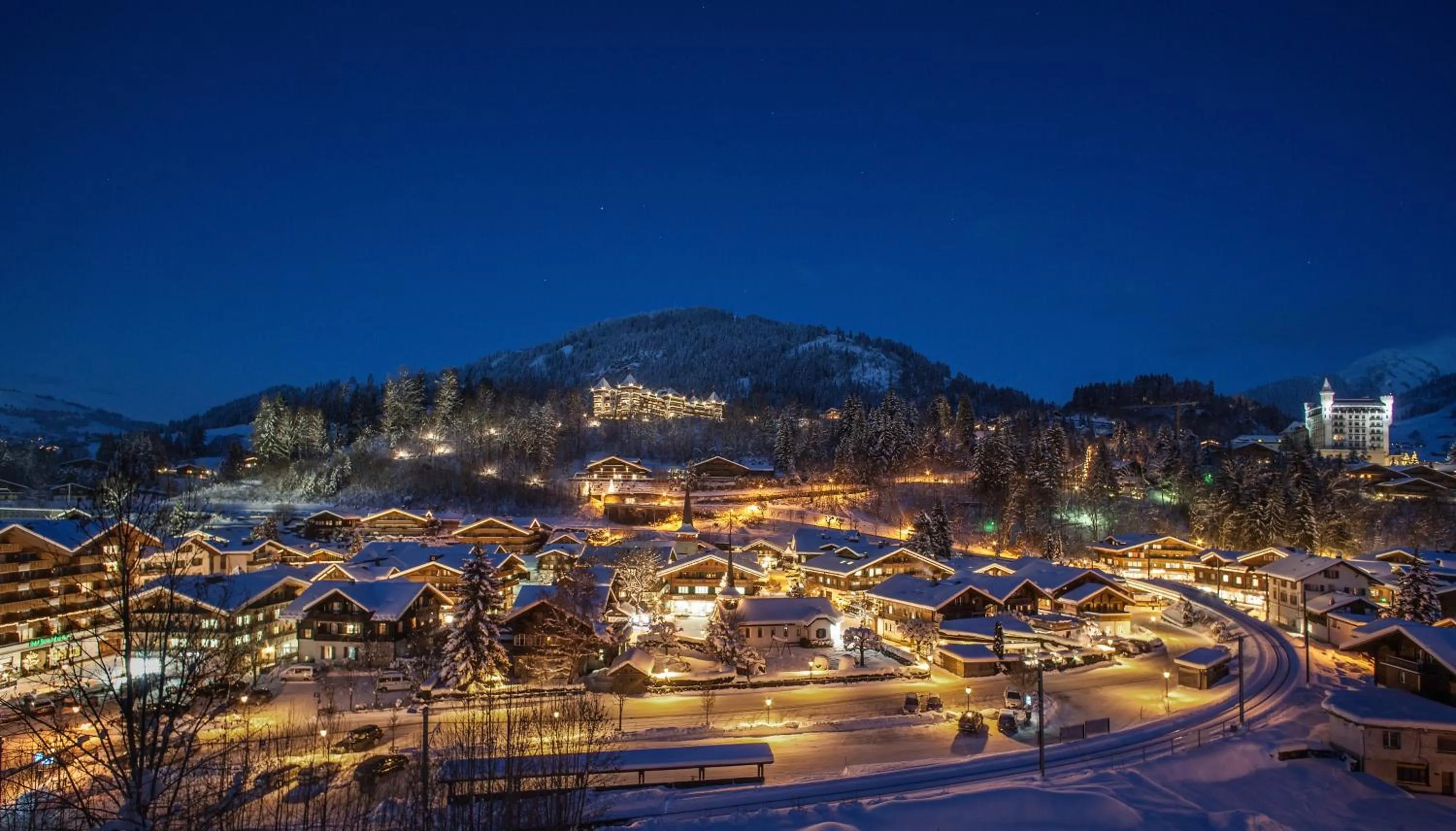 City view in The Alpina Gstaad