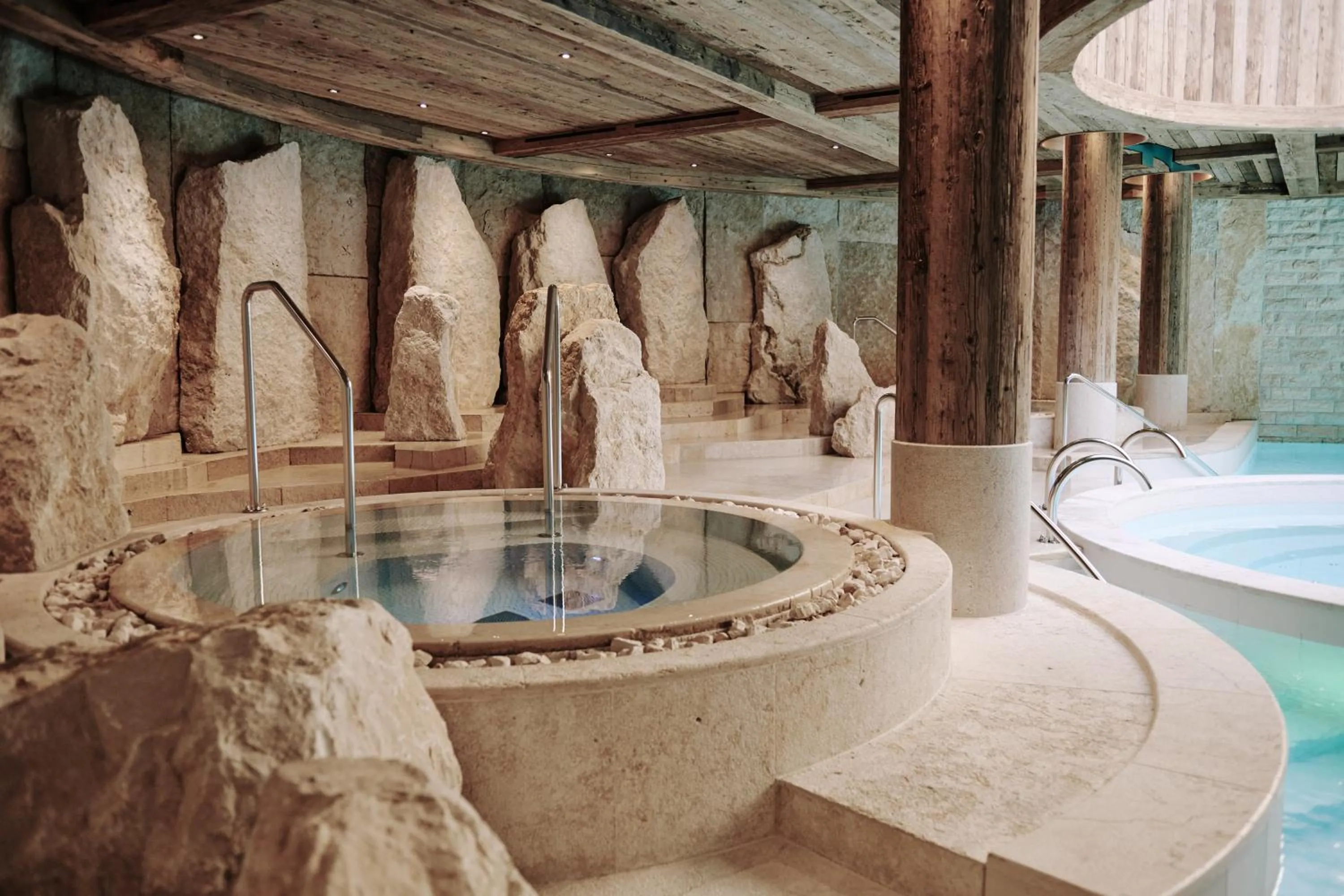 Swimming pool in The Alpina Gstaad