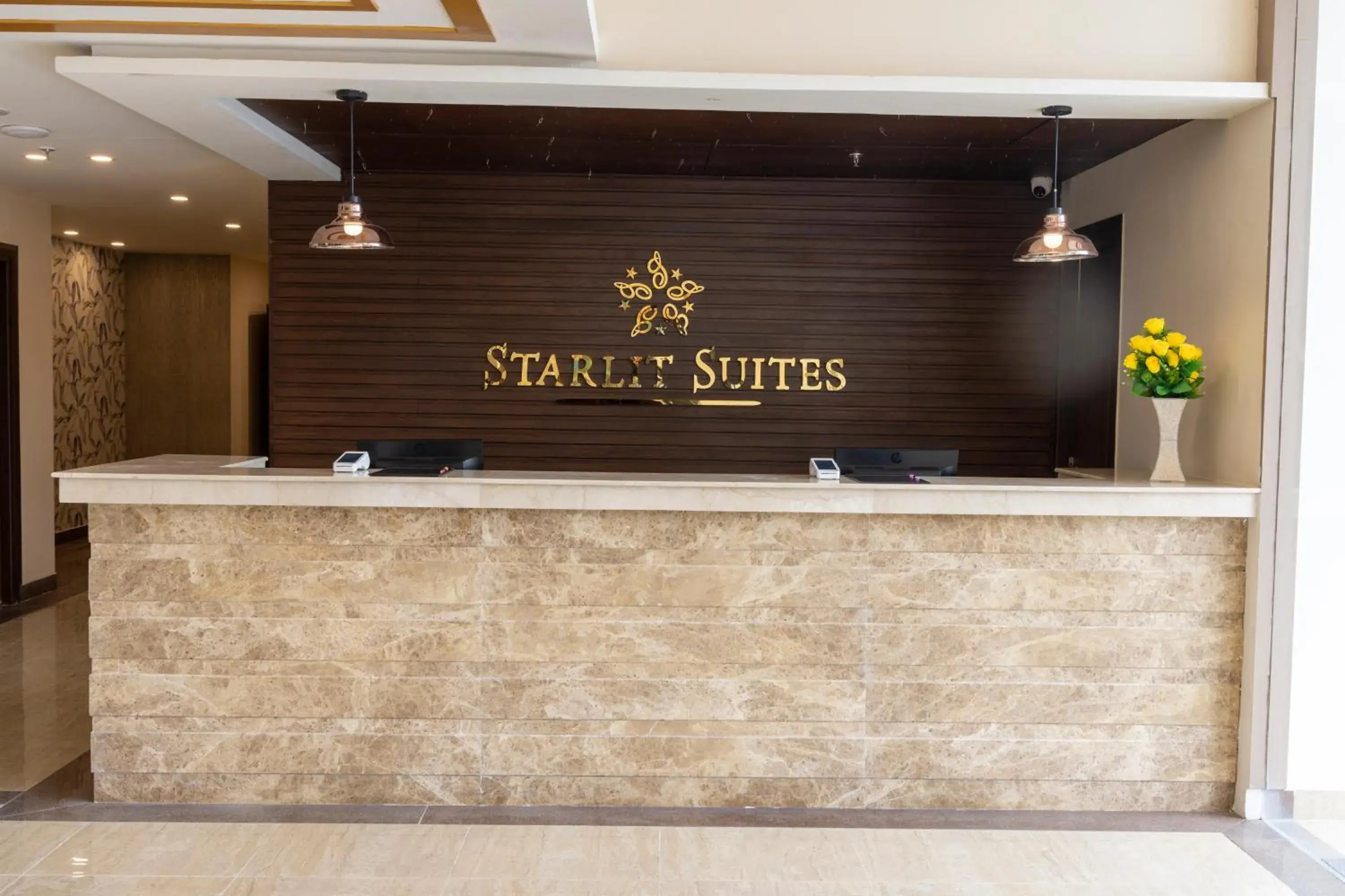 Lobby or reception in Starlit Suites Tirupati Lobby or reception in Starlit Suites Tirupati