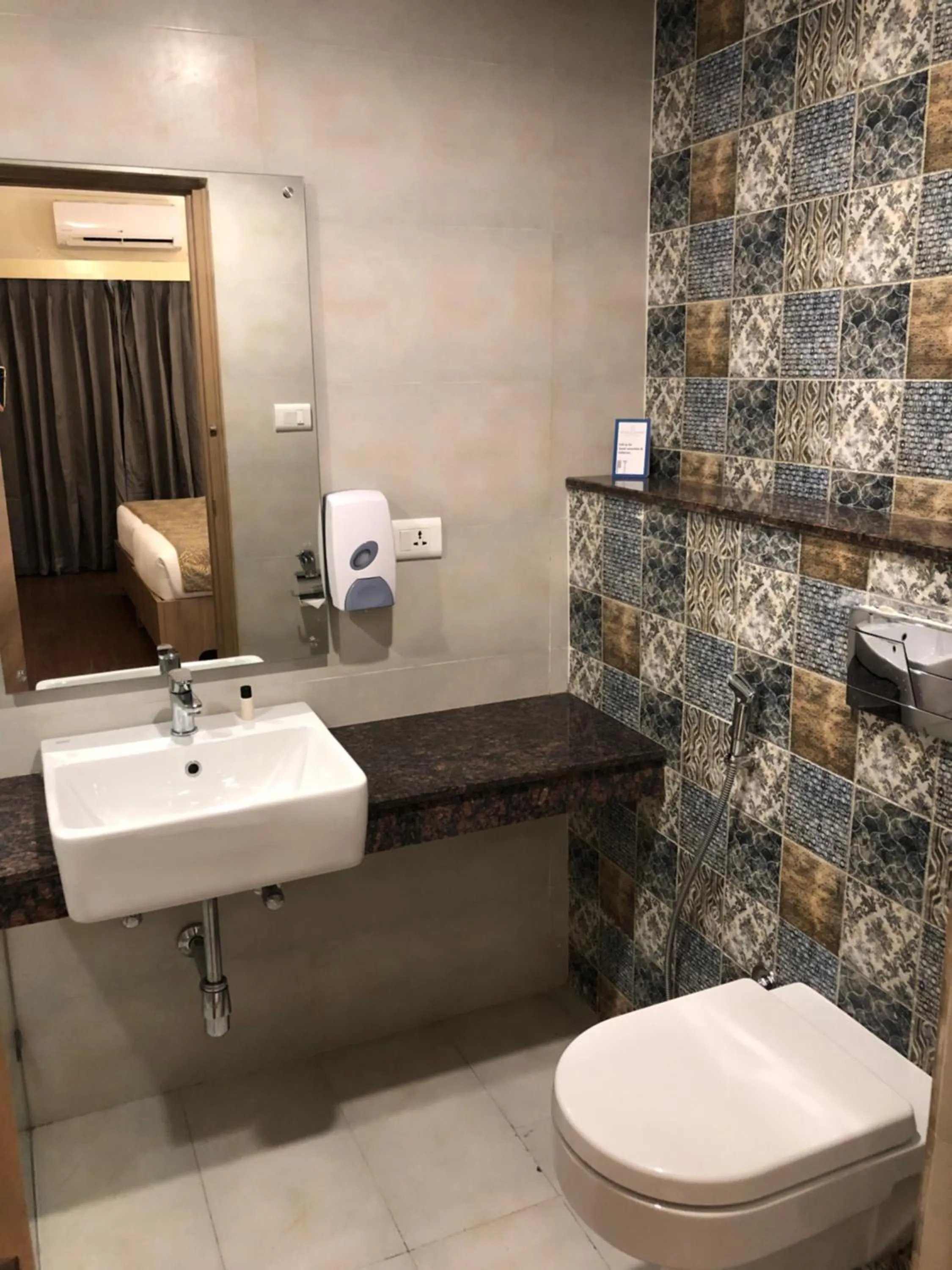 Toilet in Starlit Suites Tirupati