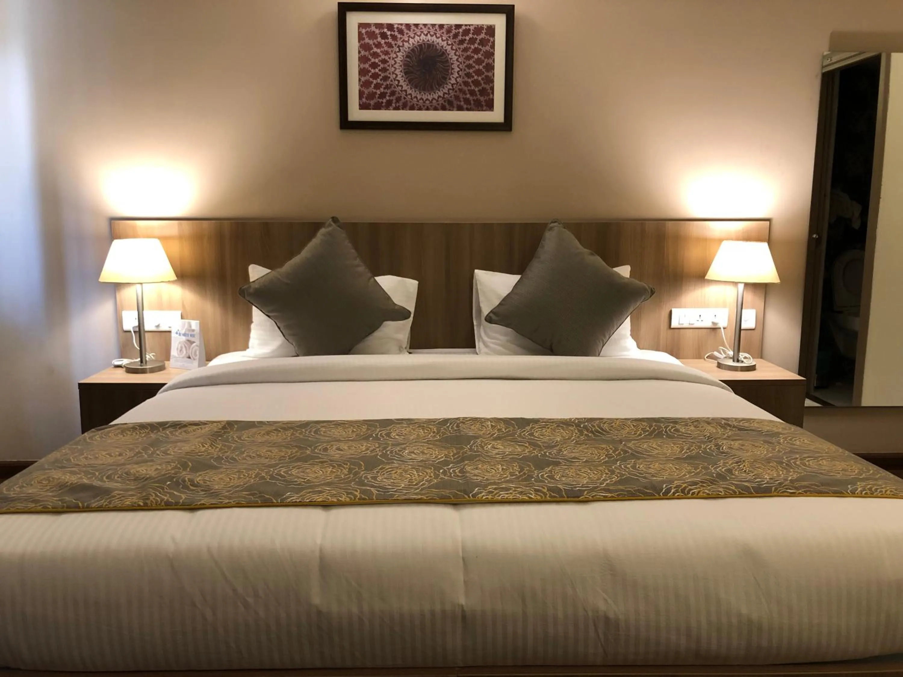 Bed in Starlit Suites Tirupati