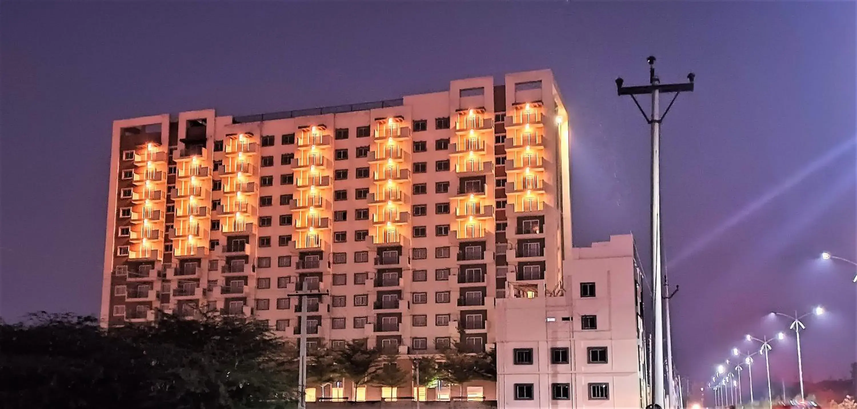 Property building in Starlit Suites Tirupati Property building in Starlit Suites Tirupati