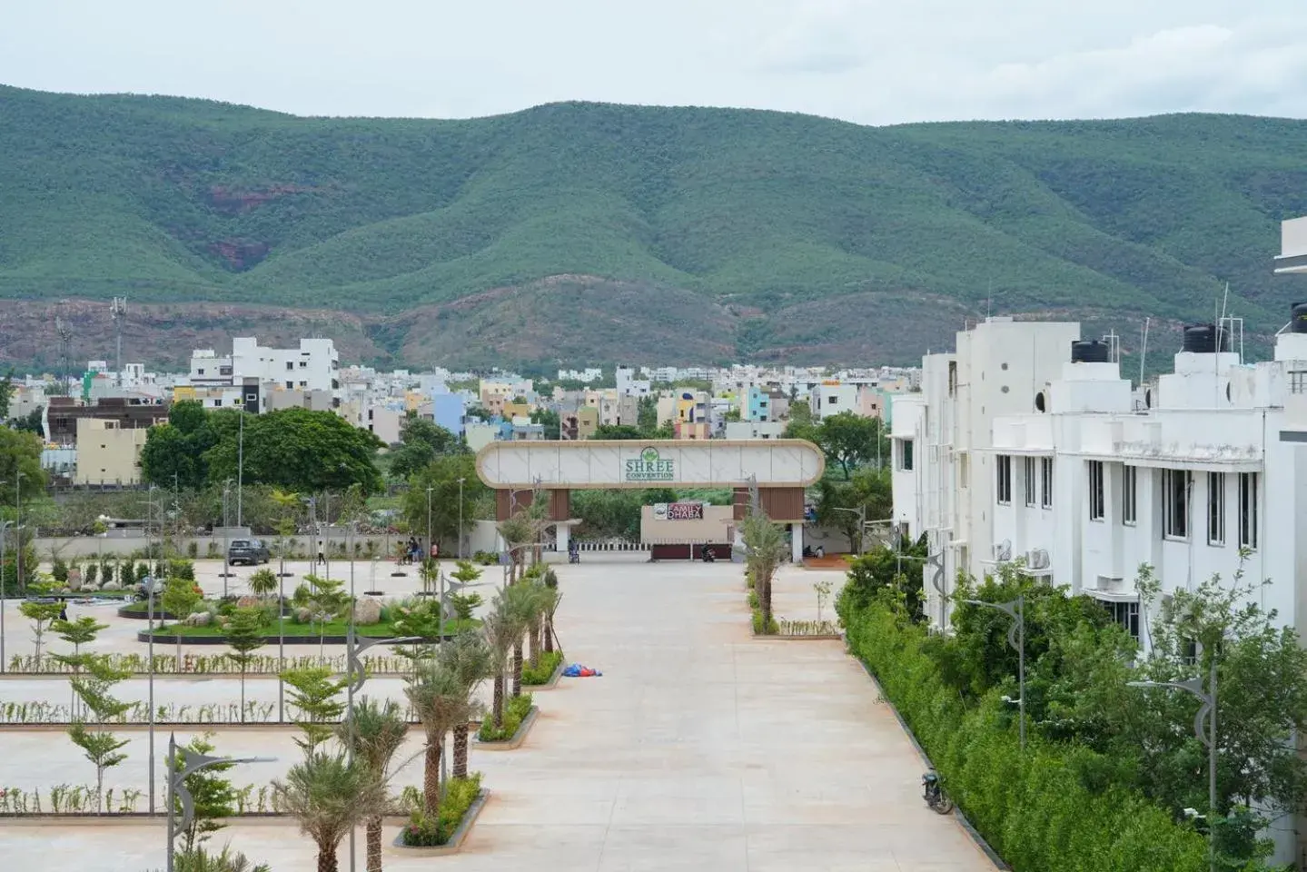 Mountain view in Starlit Suites Tirupati Mountain view in Starlit Suites Tirupati
