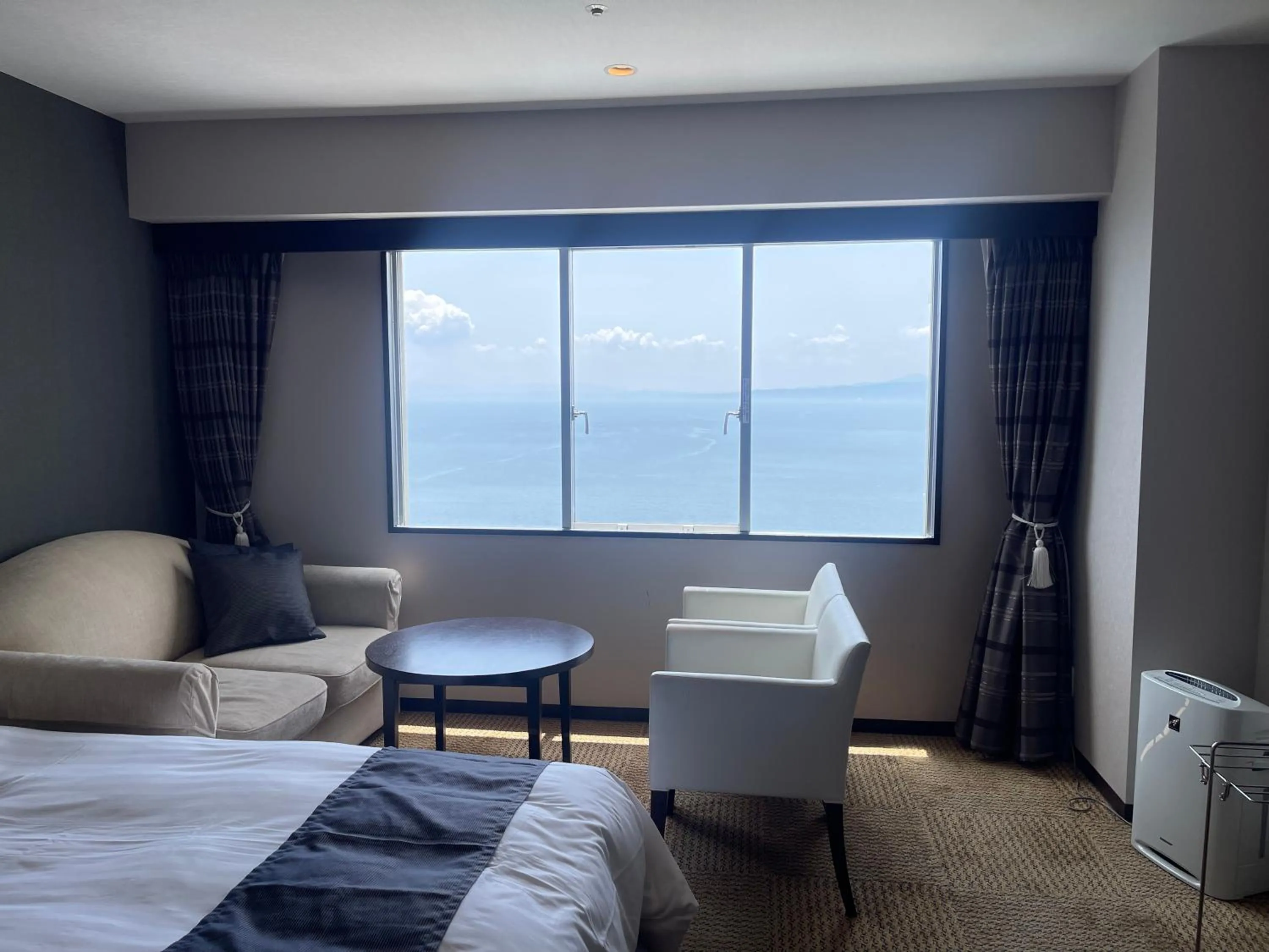 Natural landscape, Seating Area in Beppuwan Royal Hotel