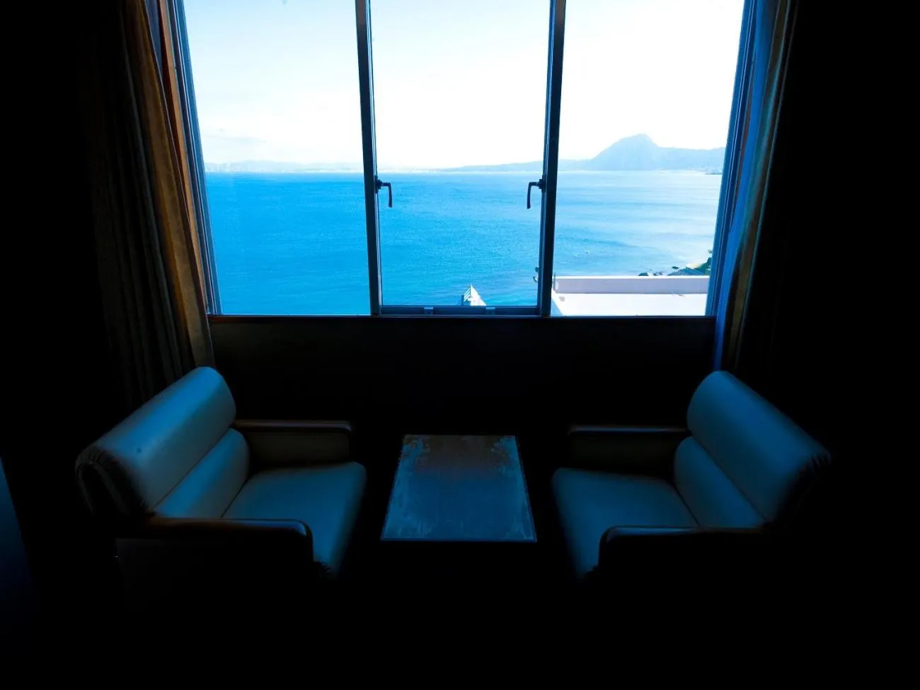 Natural landscape, Seating Area in Beppuwan Royal Hotel