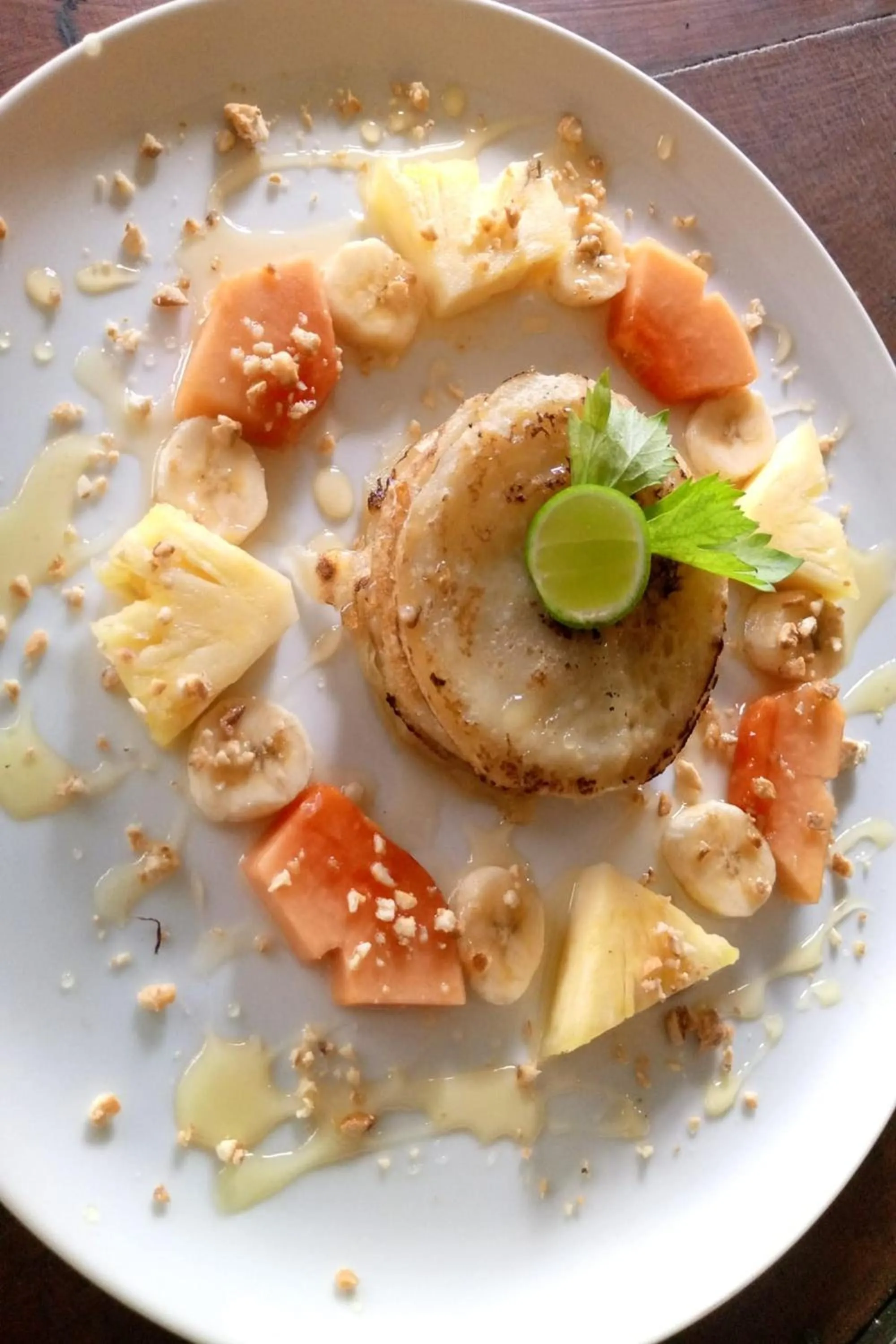 Breakfast, Food in Downtown Monkey Forest Hostel