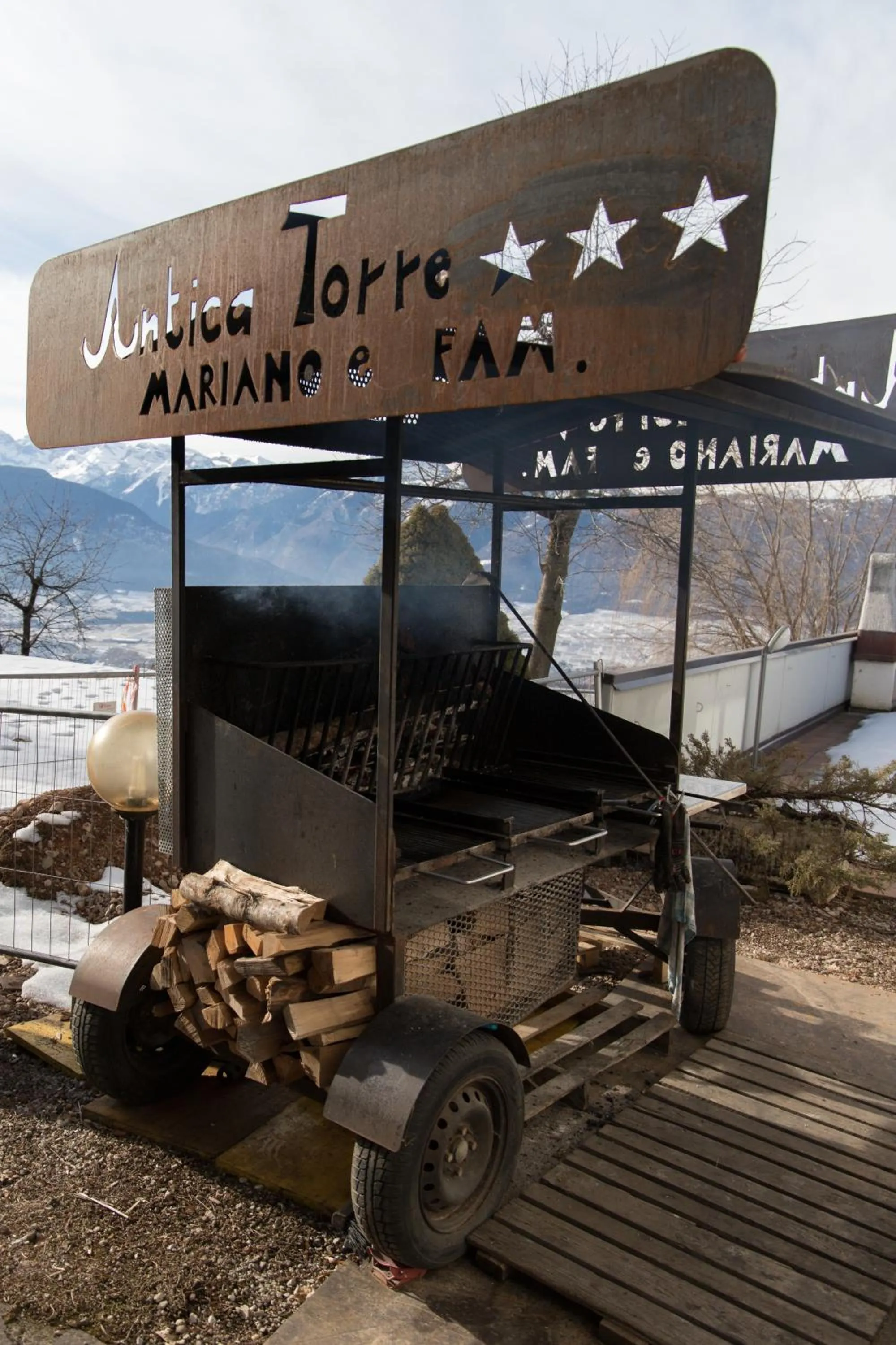 On site in Hotel Antica Torre