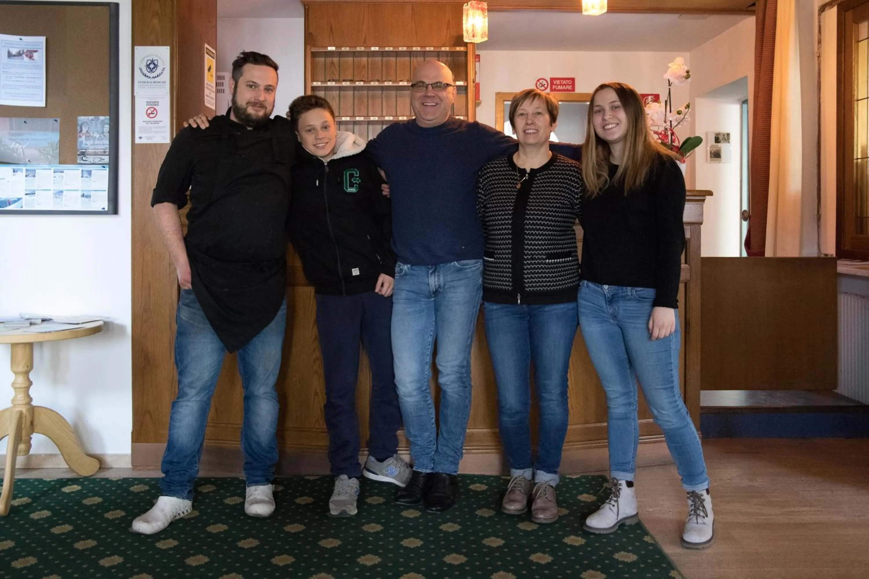 Staff in Hotel Antica Torre