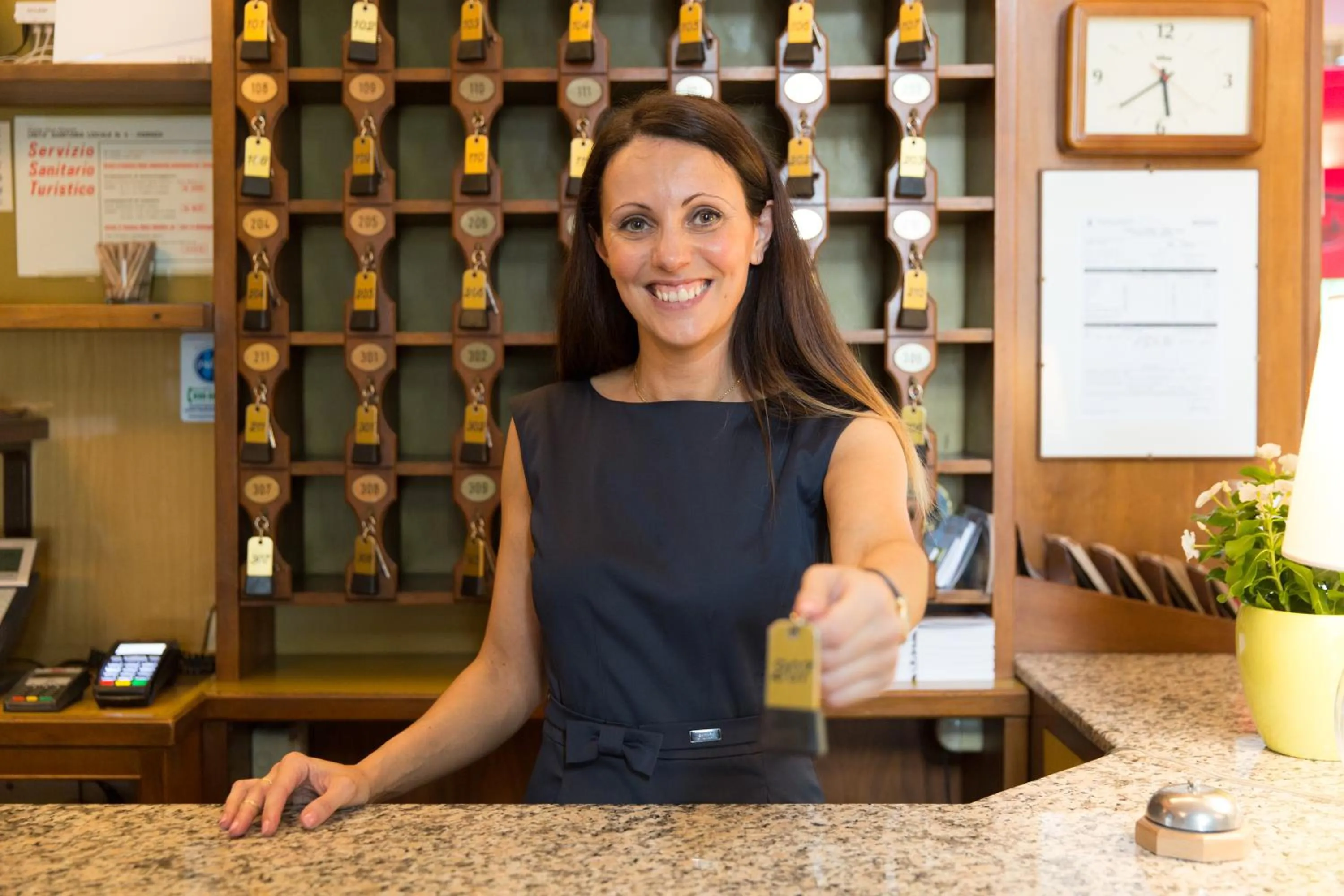 Family in Hotel Gloria