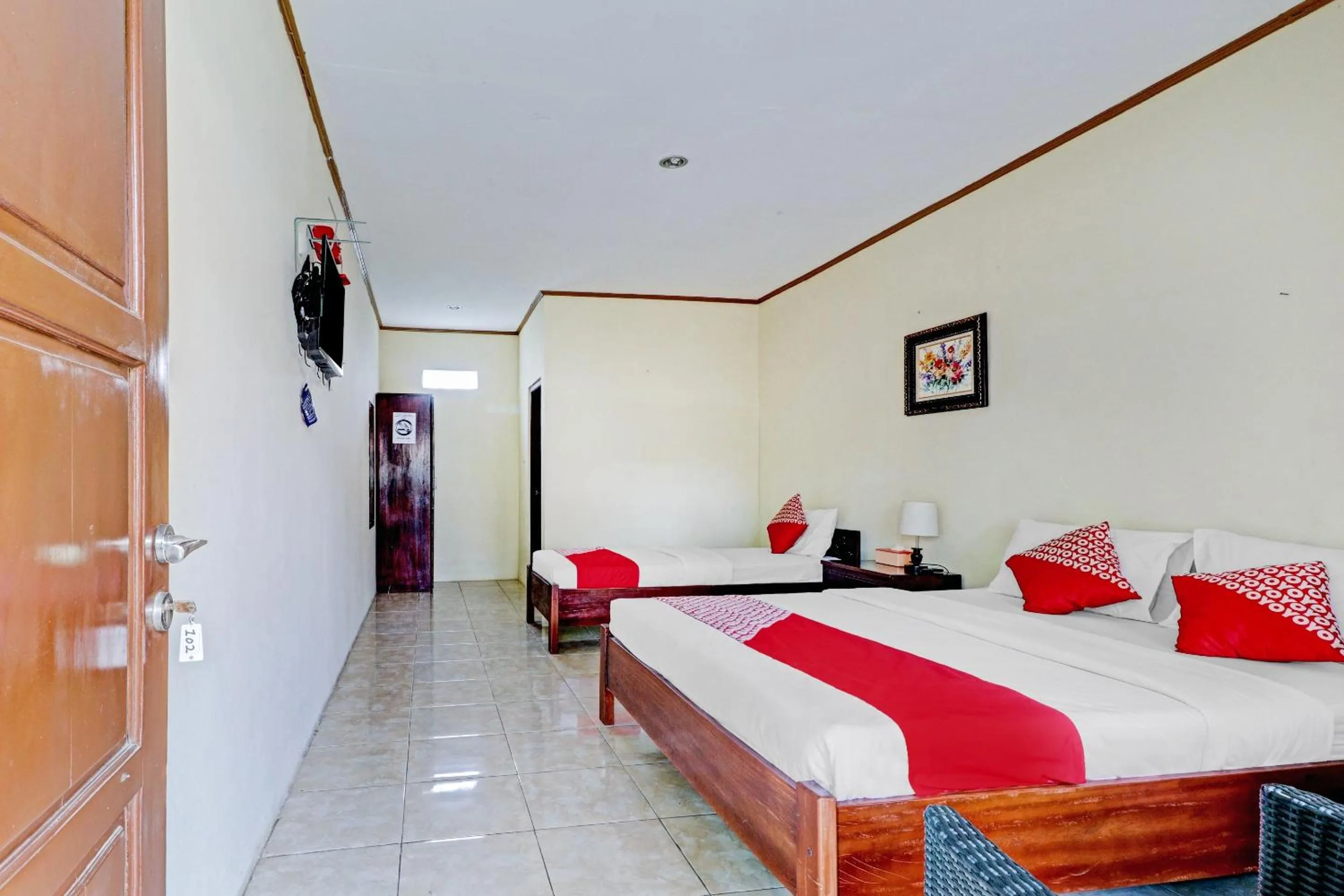 Bedroom in Collection O 90461 Graha Atmadja Syariah Guest House