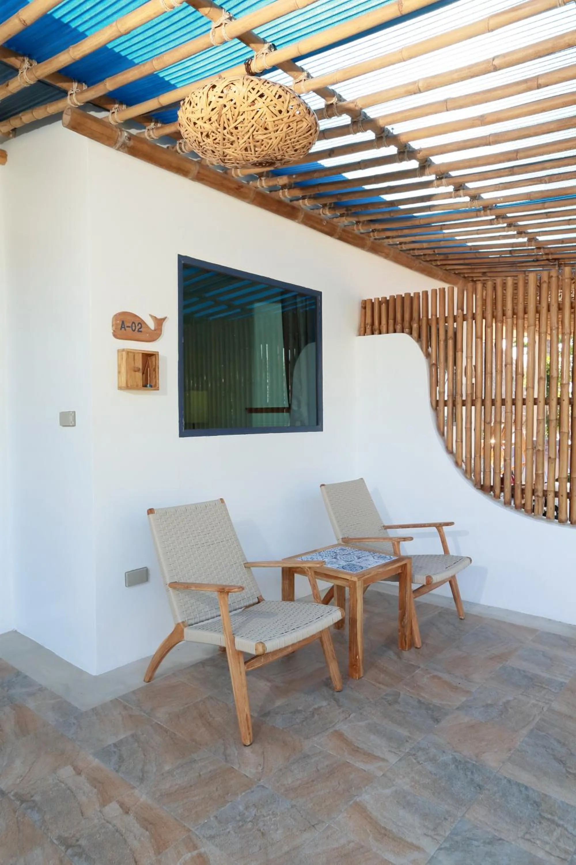 Patio in Lanta Casa Blanca