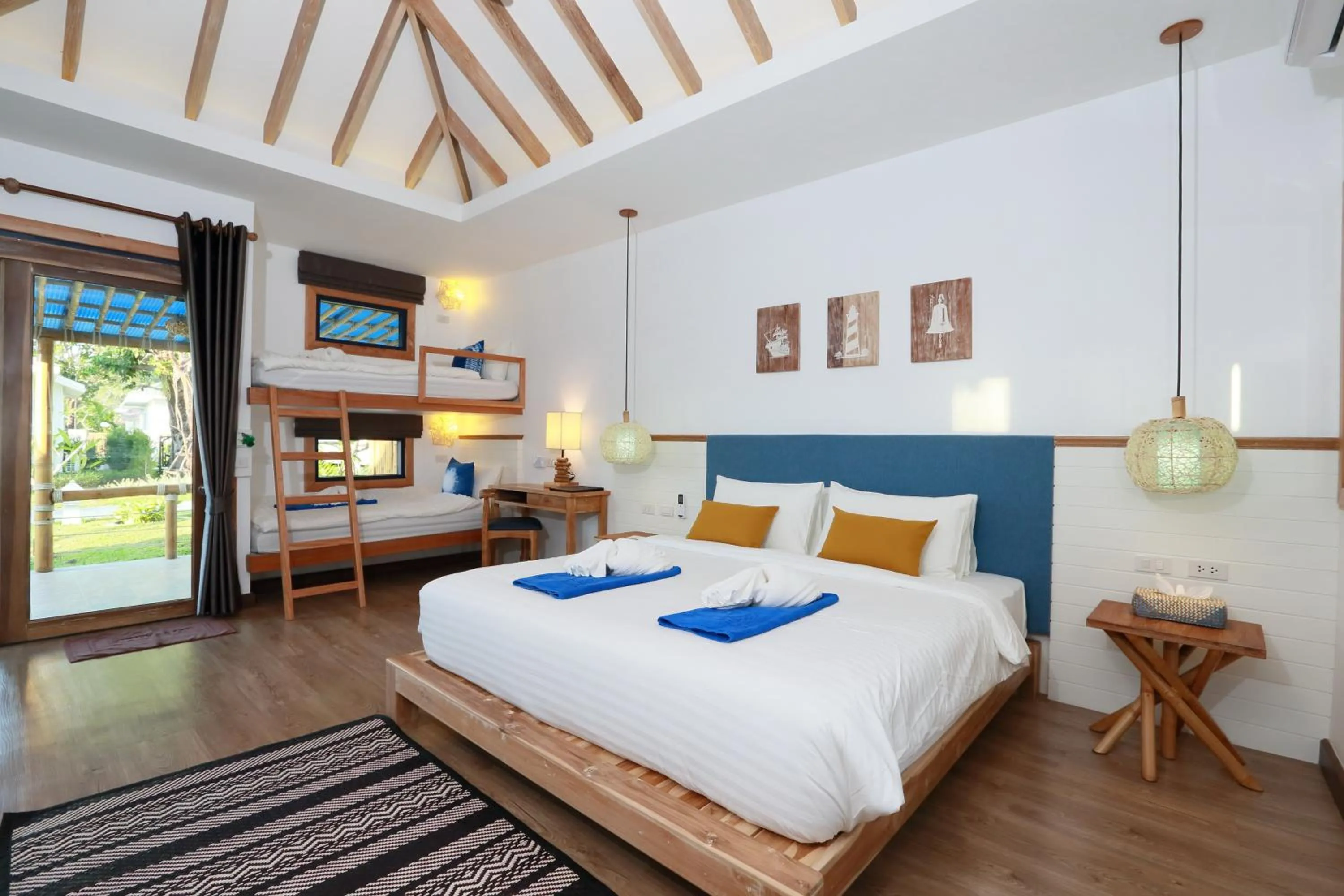 Bed in Lanta Casa Blanca