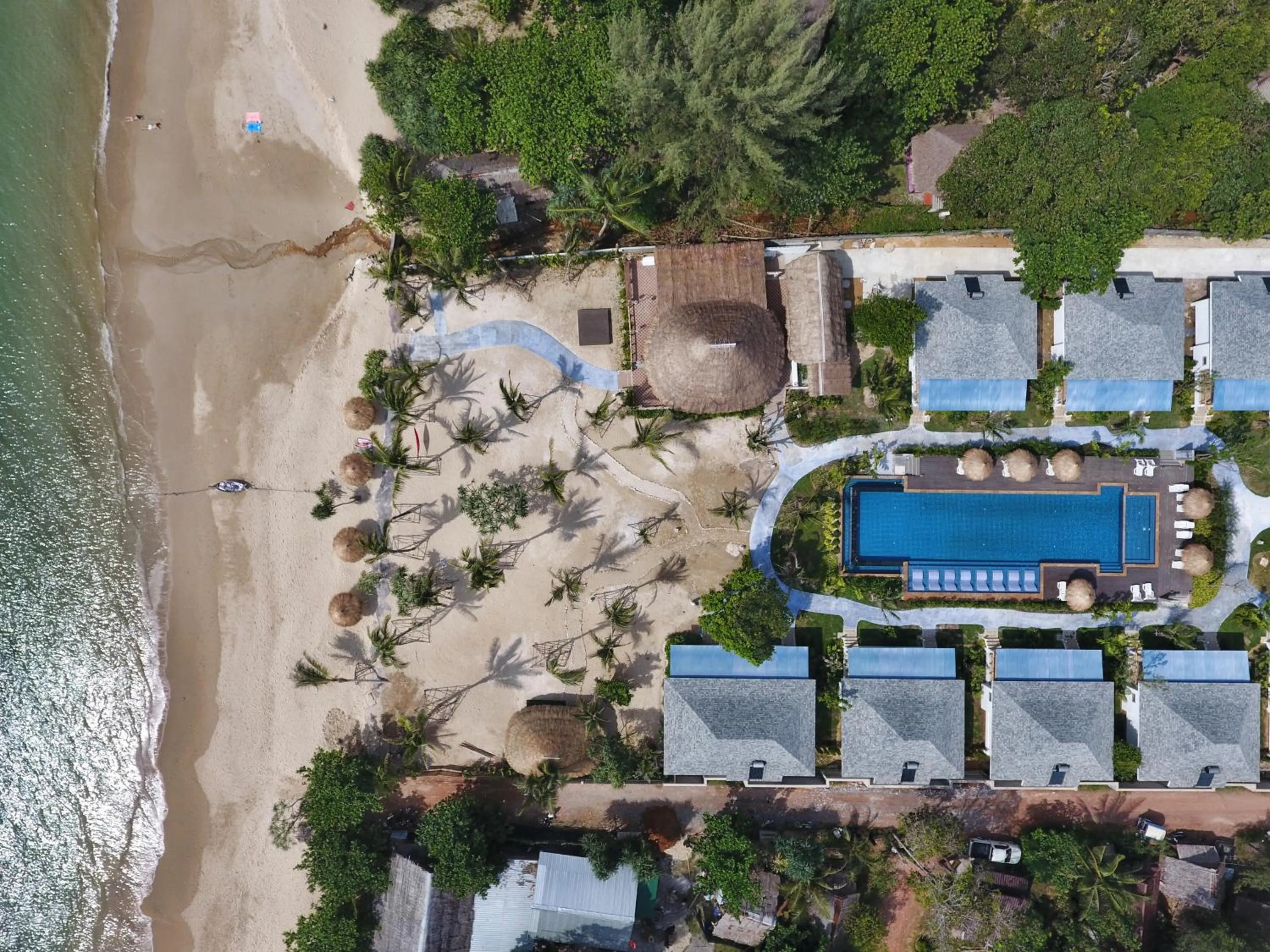 Bird's eye view in Lanta Casa Blanca