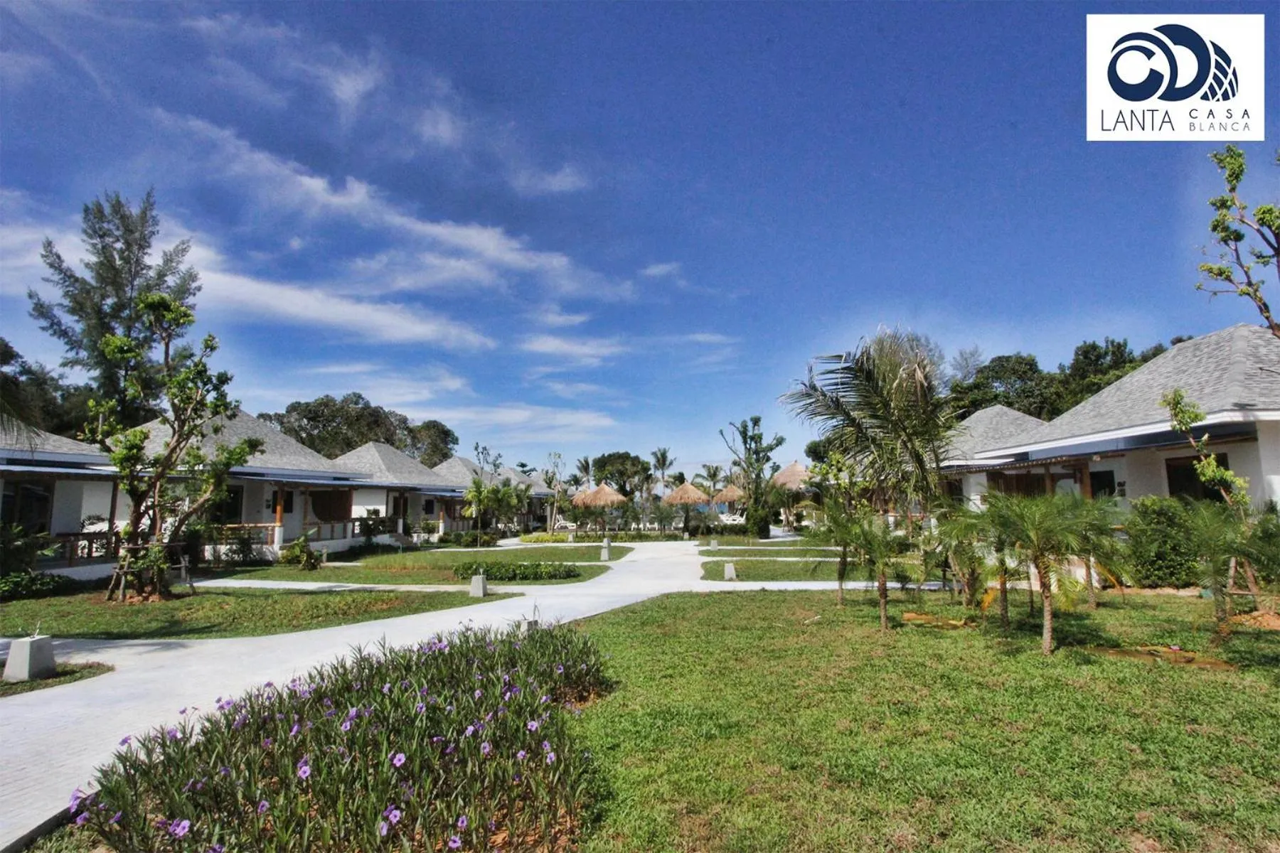 Garden in Lanta Casa Blanca