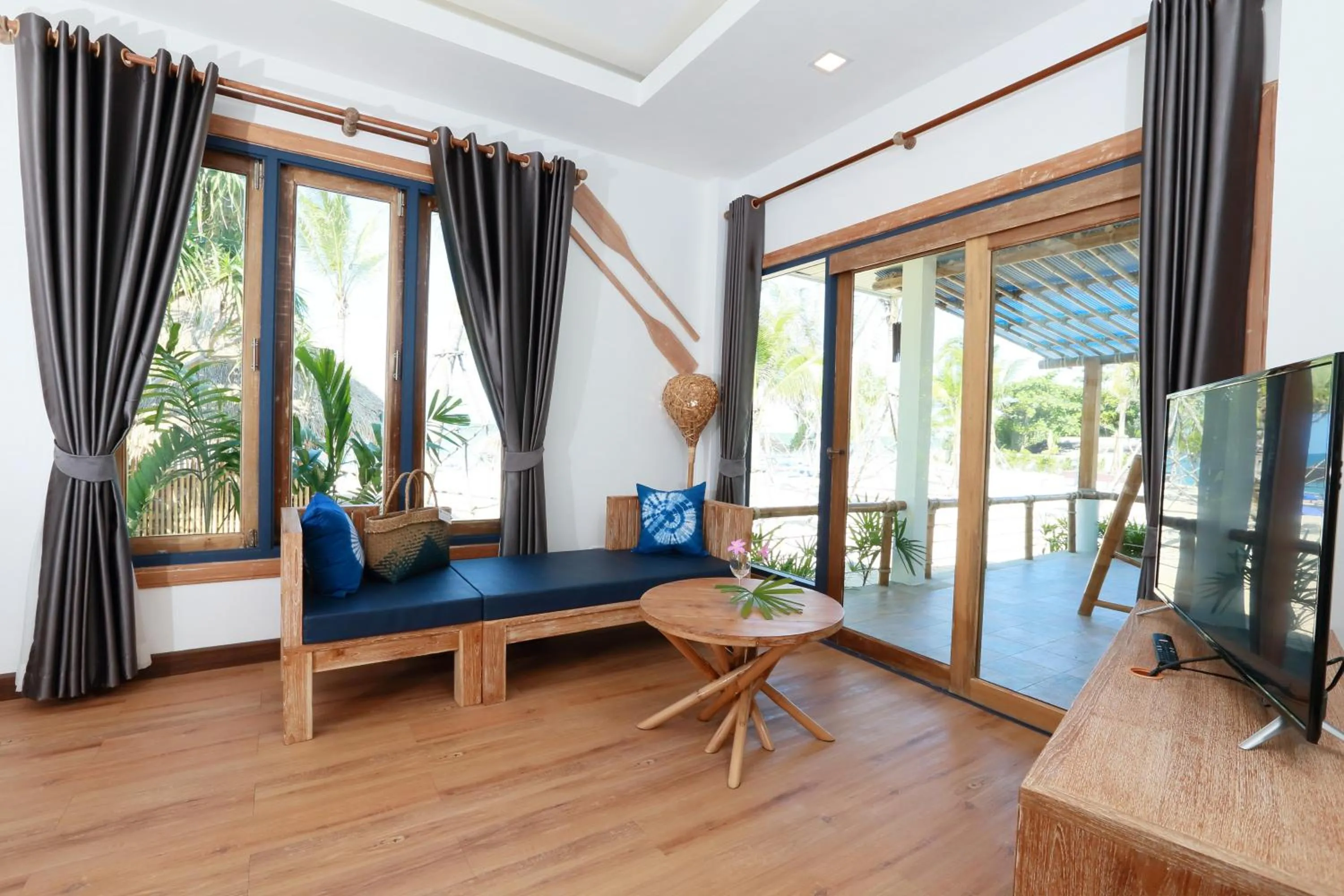 Living room in Lanta Casa Blanca