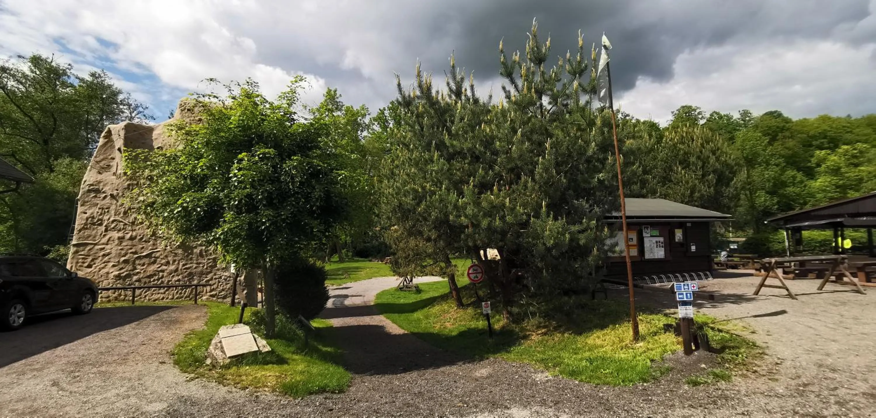 Garden view in Turisticka ubytovna Cakle