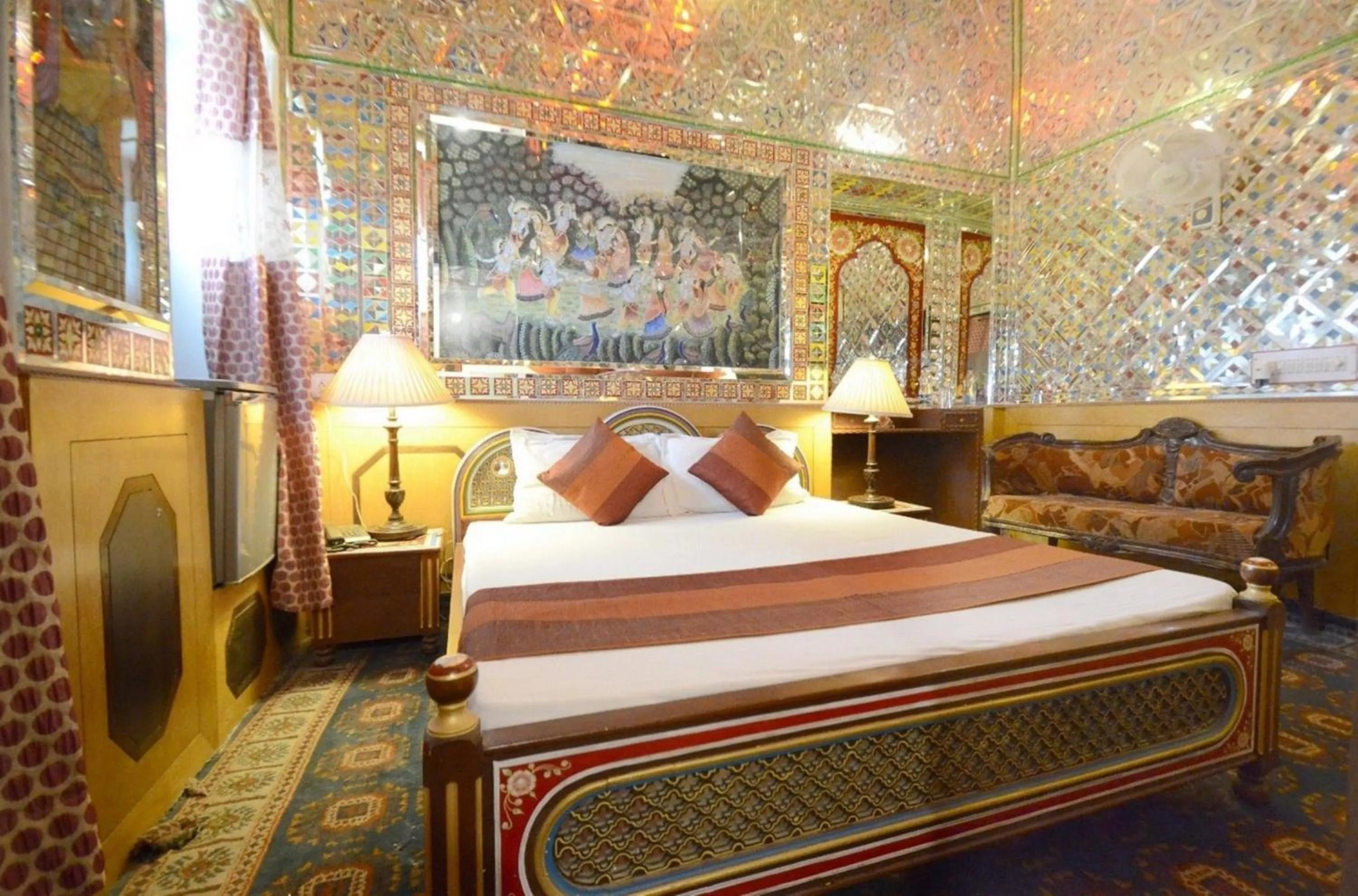 Bedroom in Hotel Heritage Mandawa