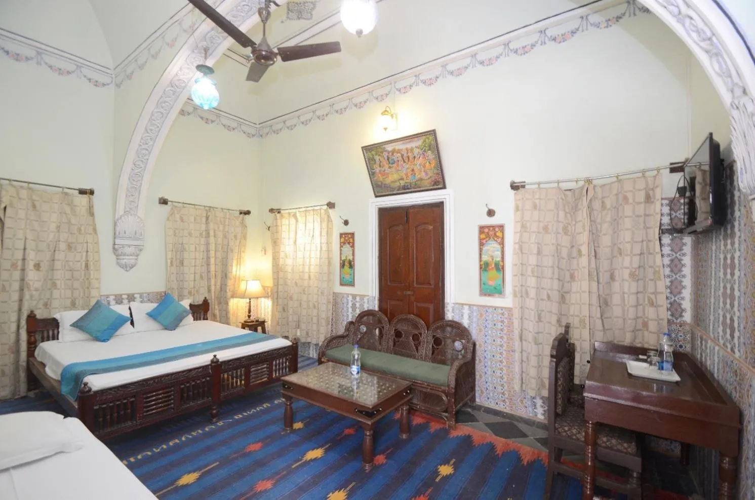 Photo of the whole room in Hotel Heritage Mandawa