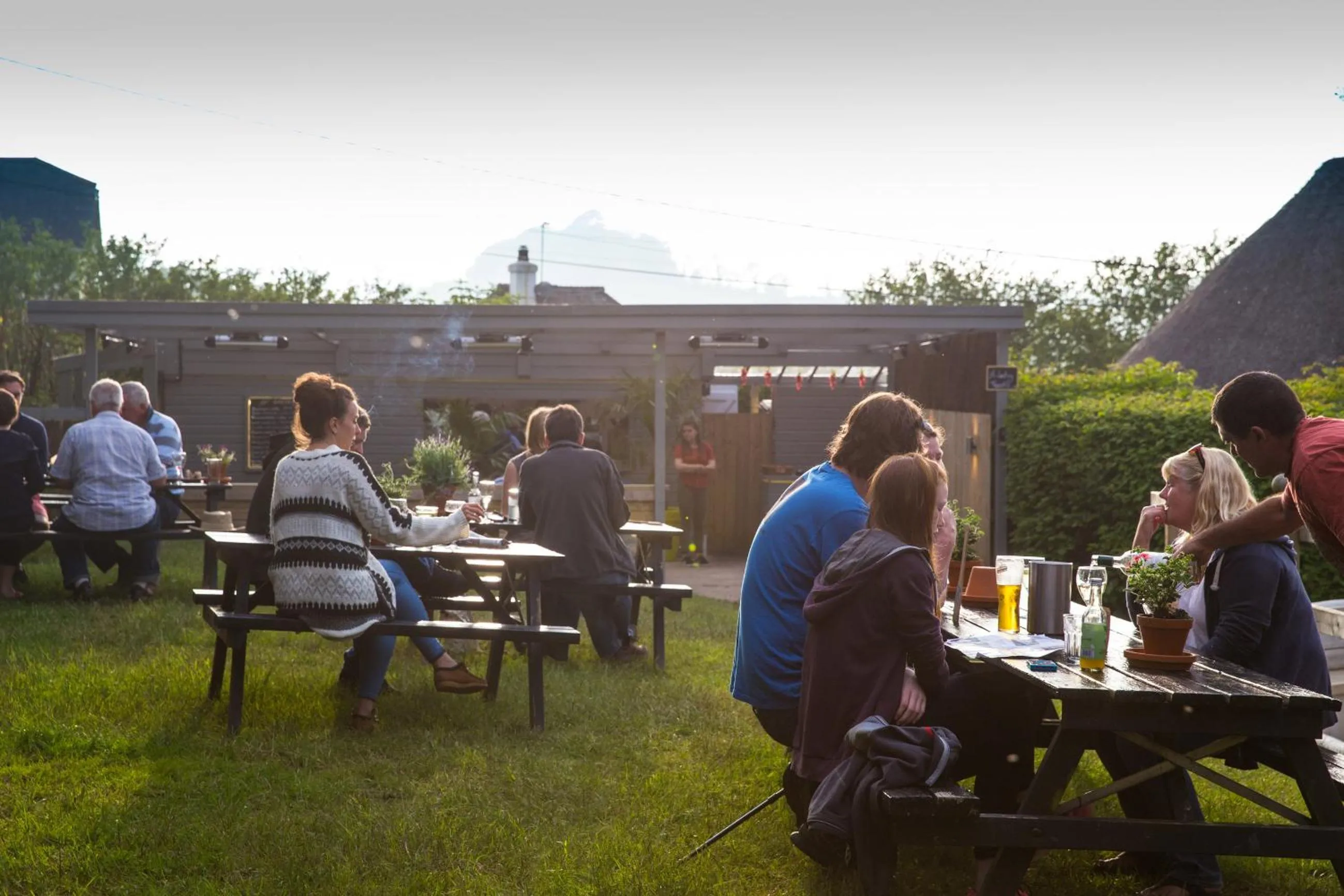 Garden in The Cott Inn