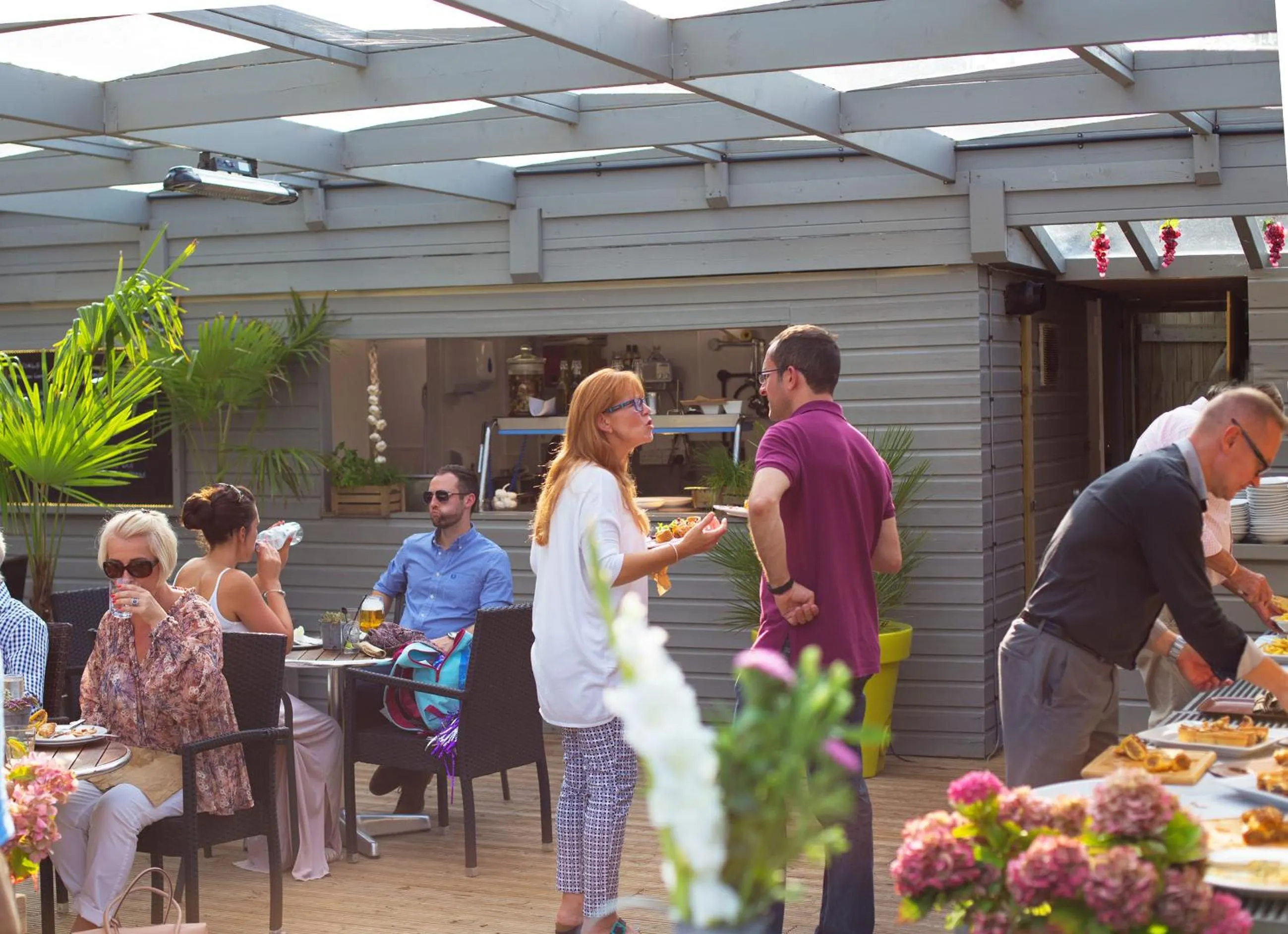 Balcony/Terrace in The Cott Inn