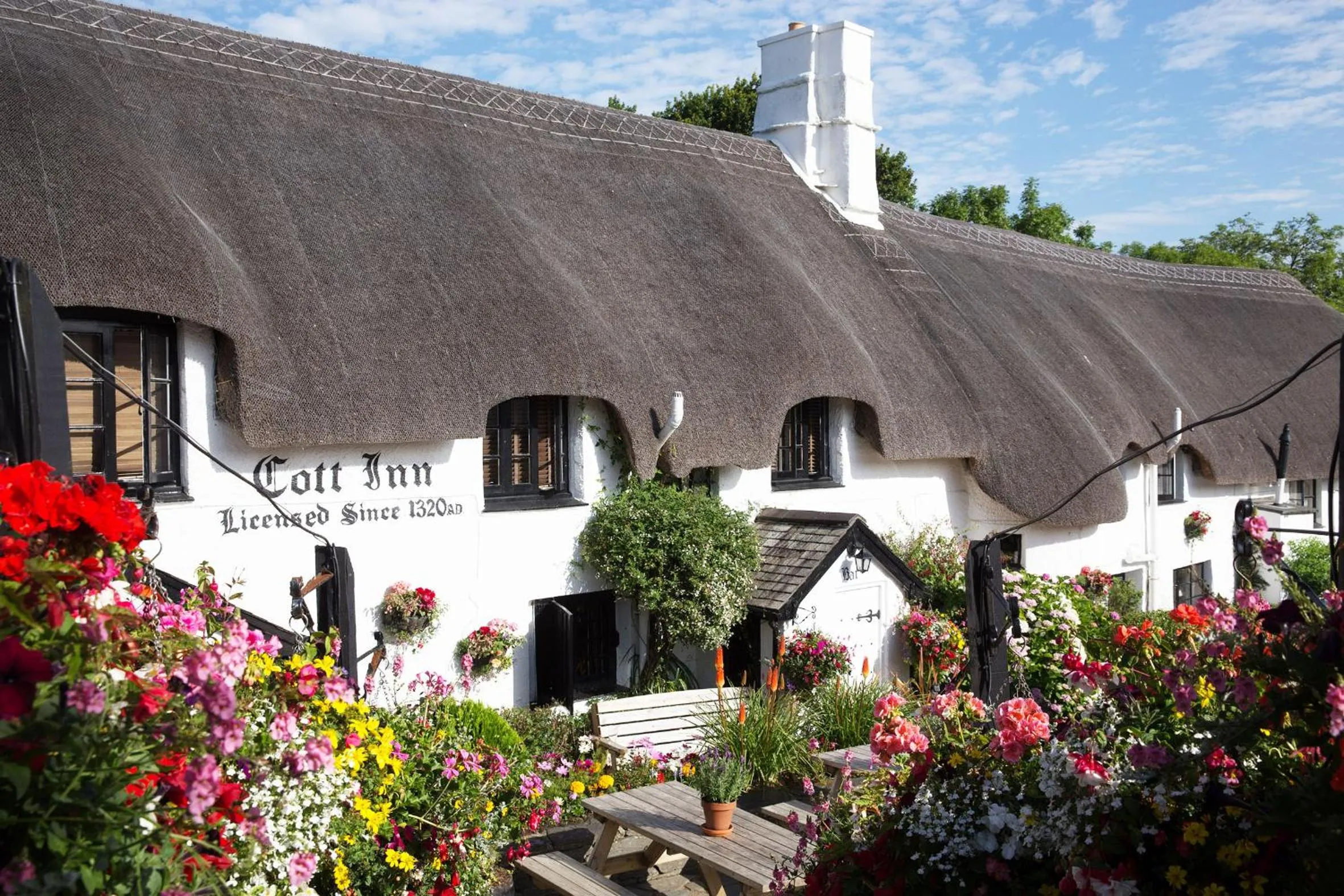 Garden in The Cott Inn