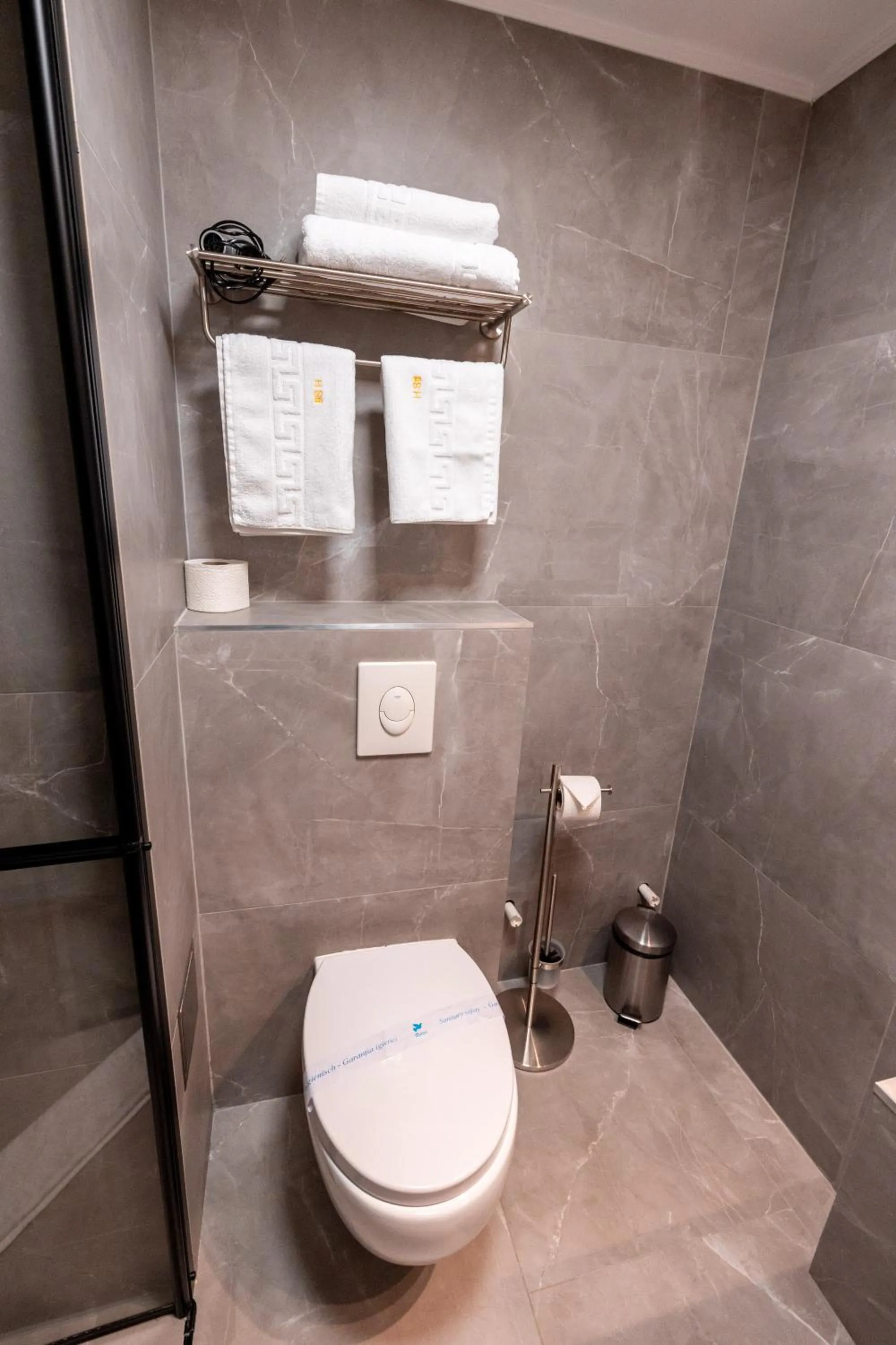 Shower in Stil Hotel