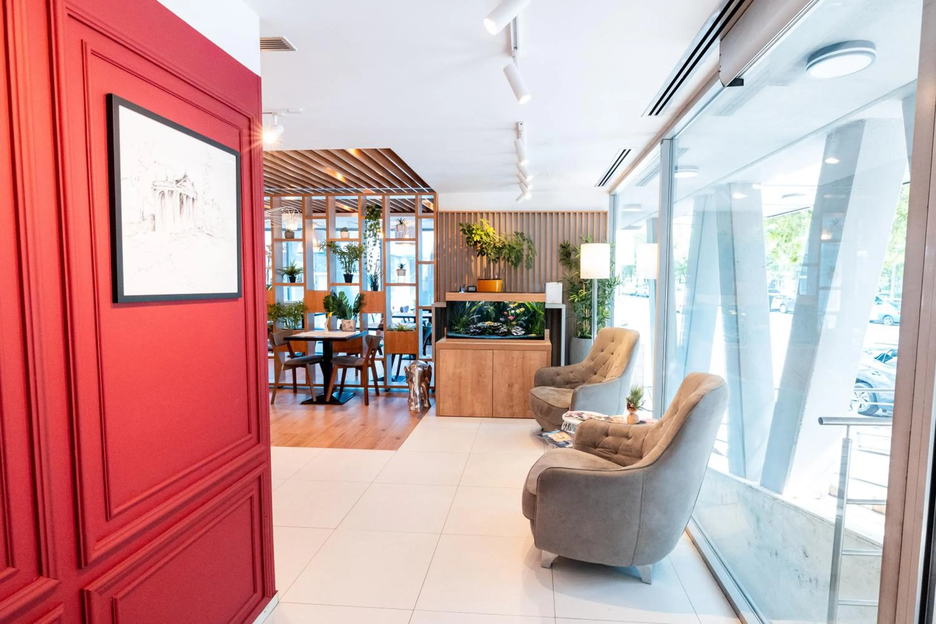 Lobby or reception in Stil Hotel