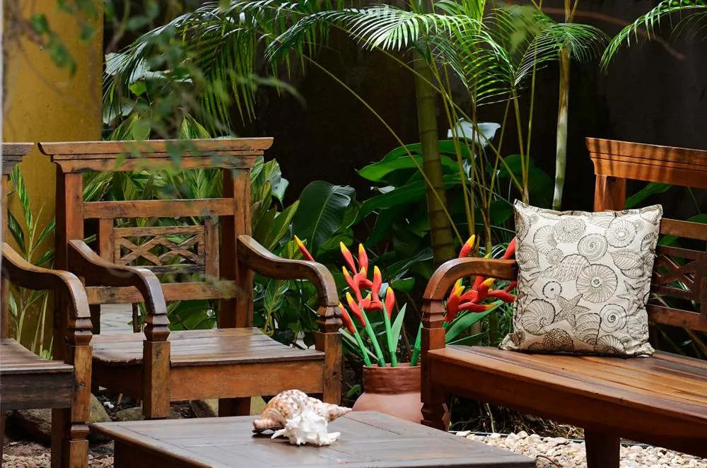 Garden in Pousada Moryba